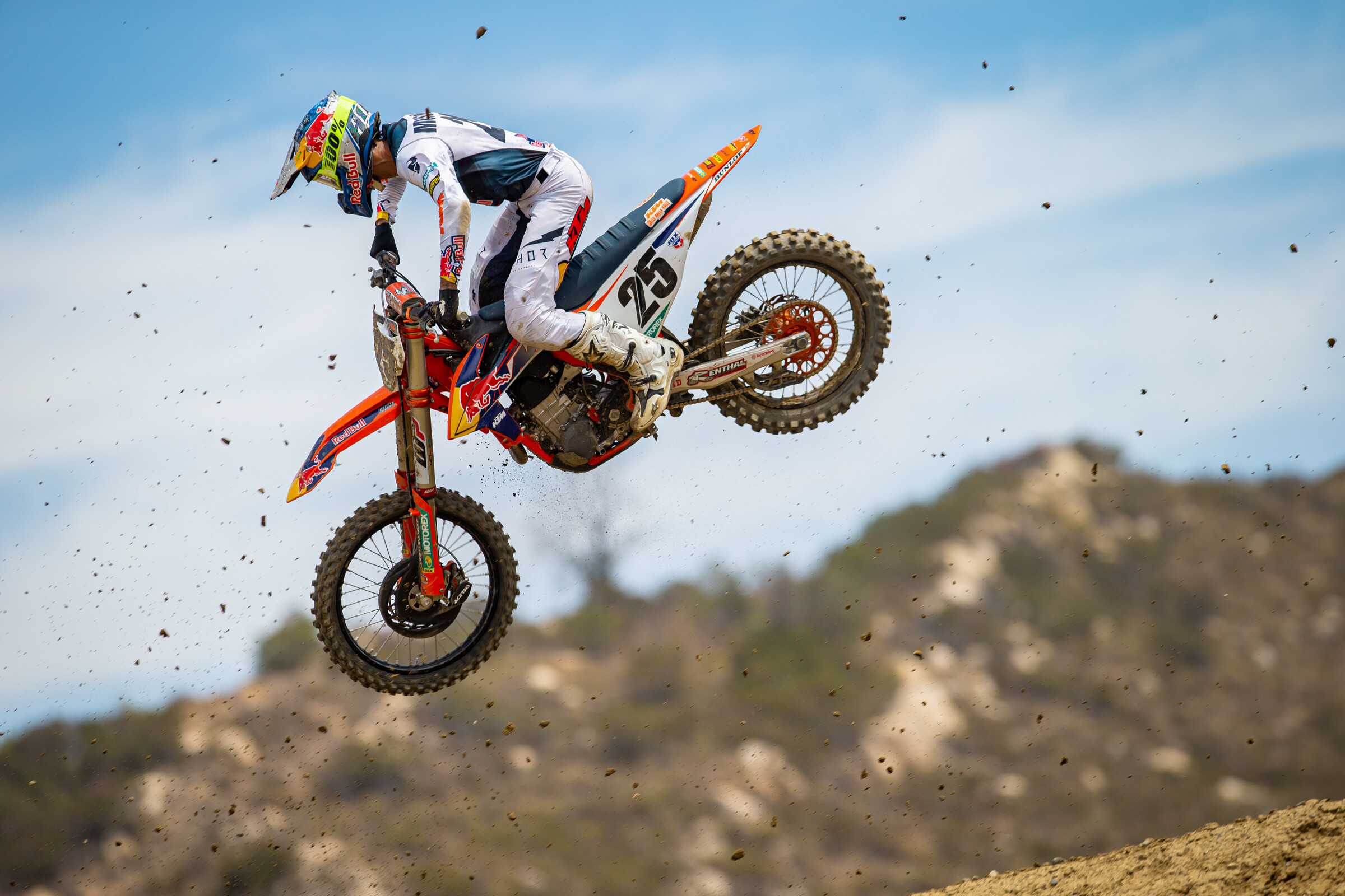 Musquin at the May 24 preseason press day ride at Fox Raceway at Pala.