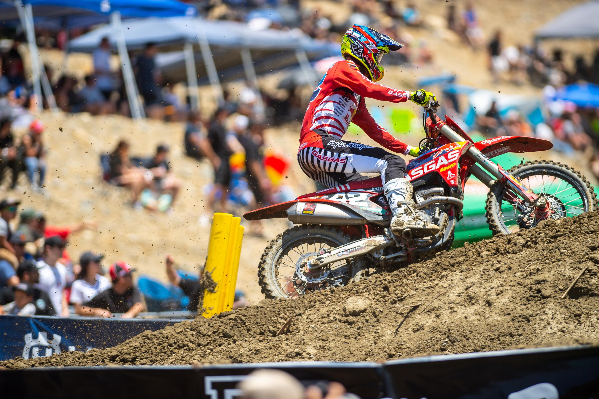 Michael Mosiman had a strong day with two fourth place finishes.