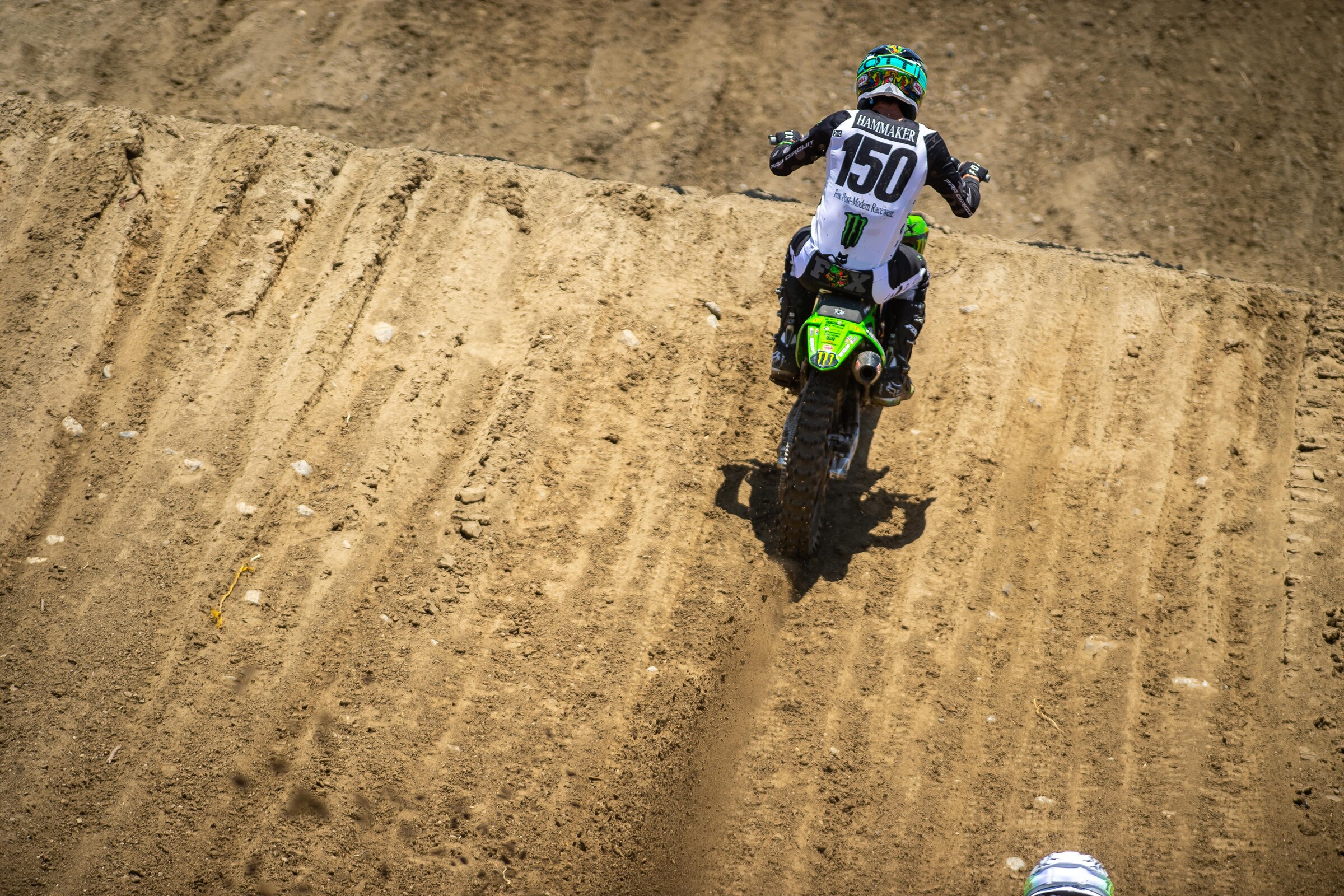 Seth Hammaker in his Pro Motocross debut.