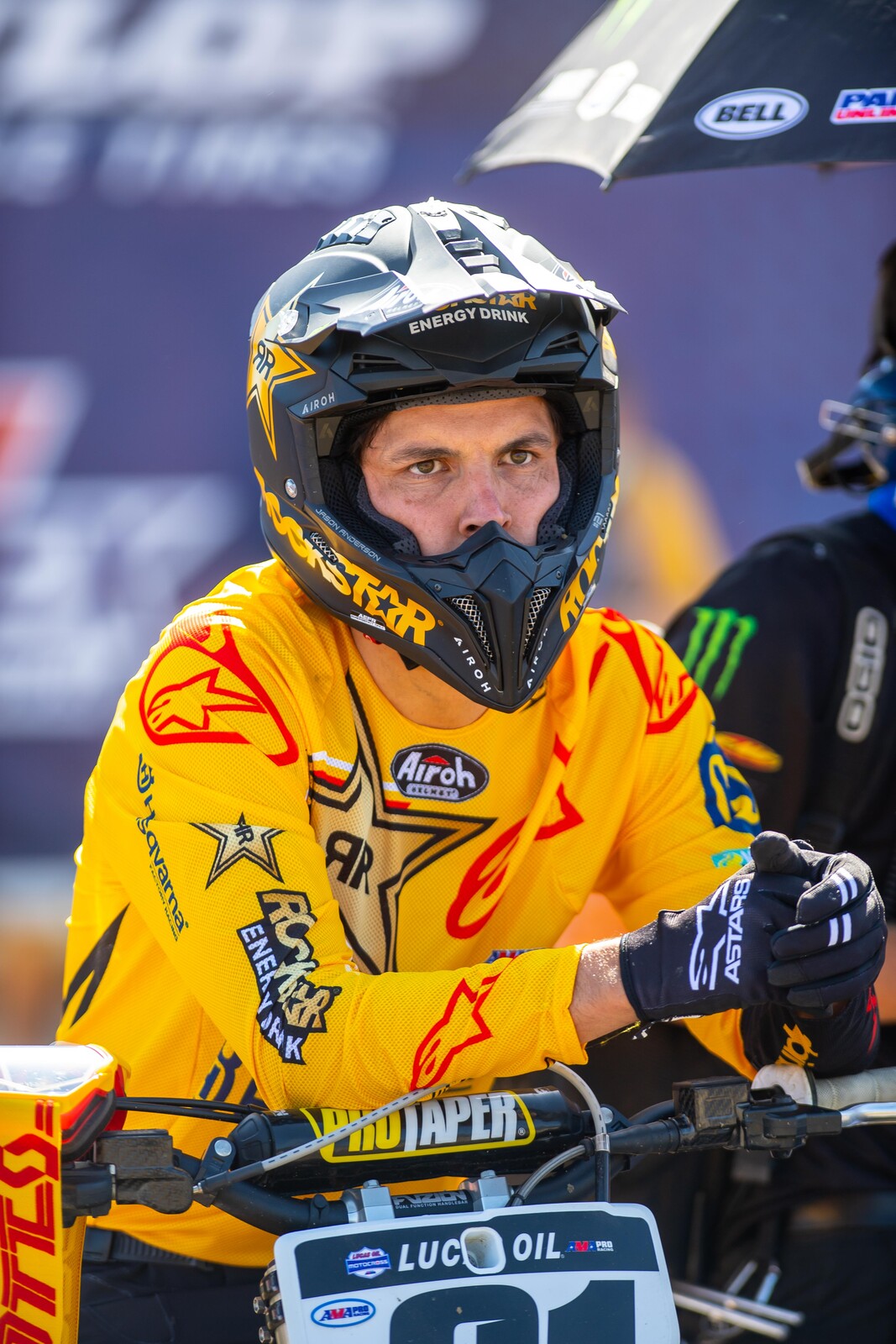 Jason Anderson will miss at least six weeks with a broken hand.