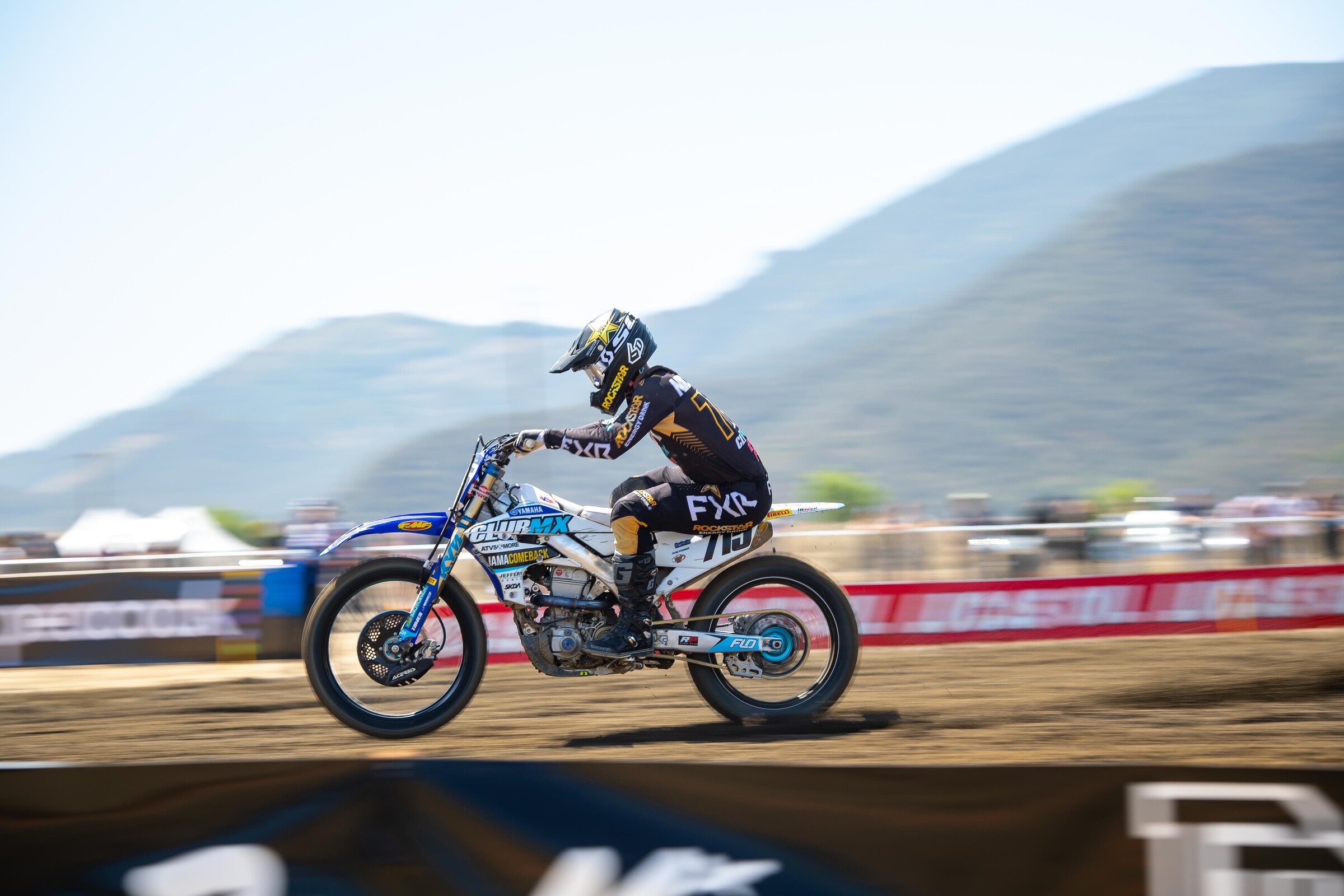 Filthy practicing his starts at the Fox Raceway 1 National.