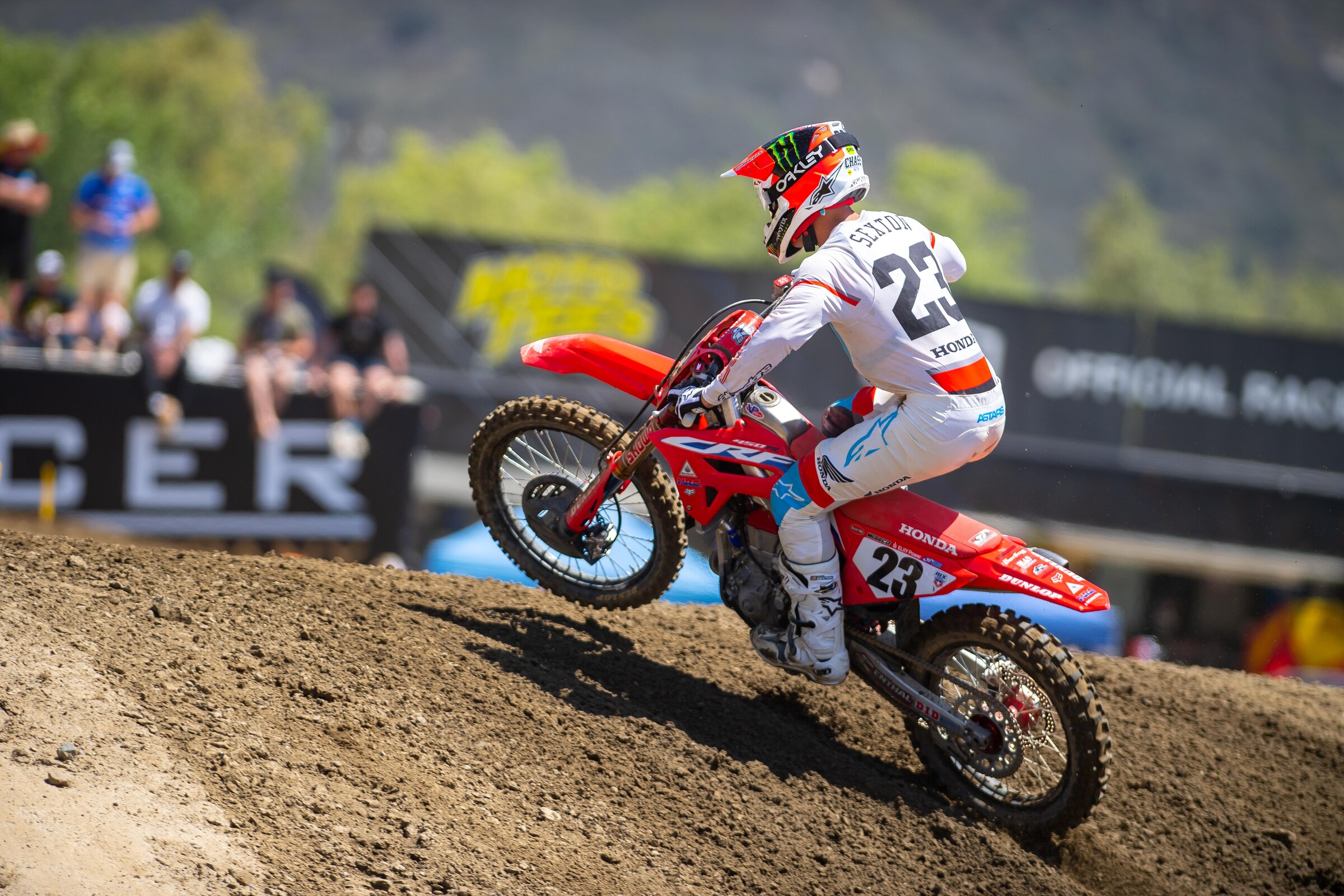 Chase Sexton recorded 2-10 scores at Fox Raceway 1.