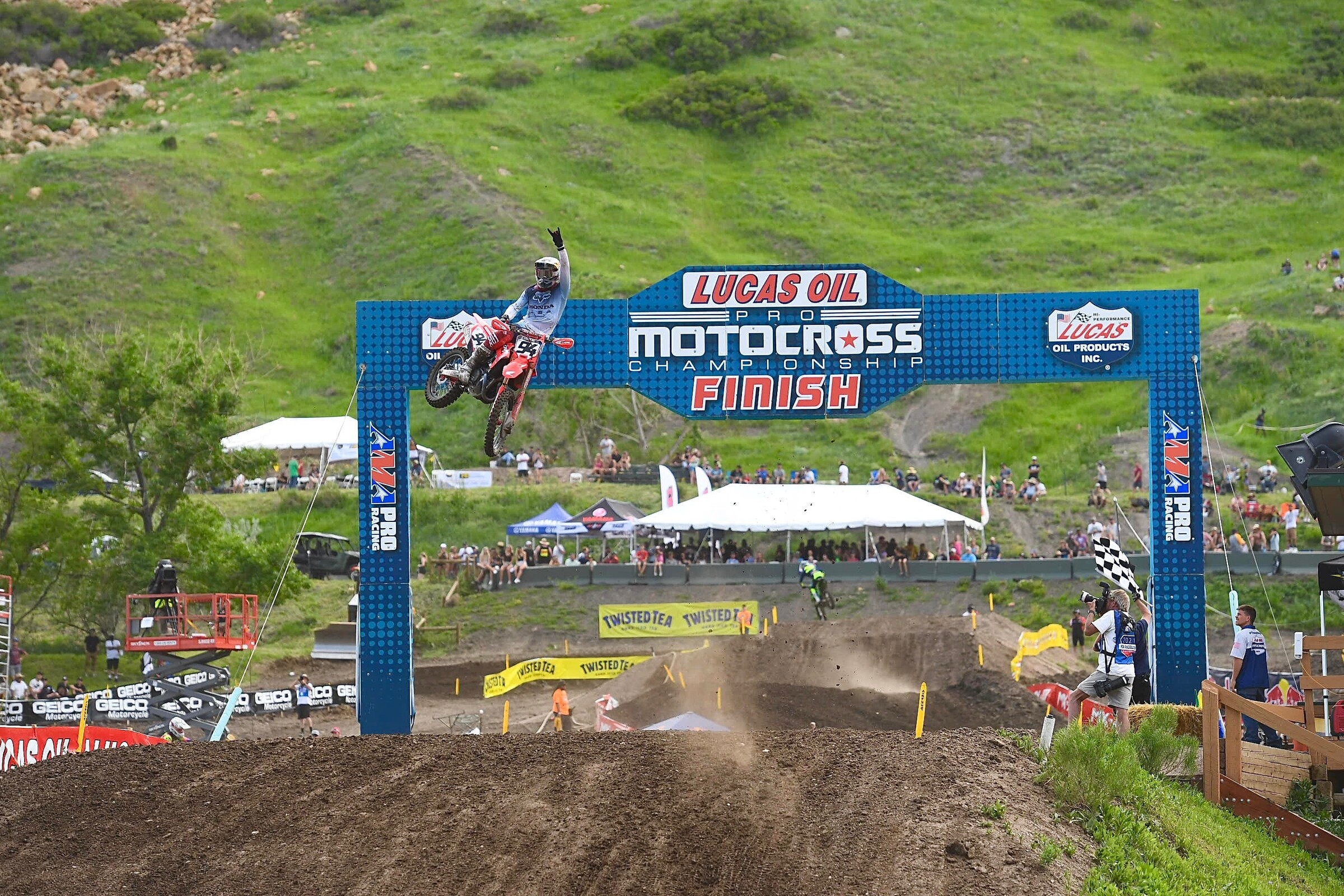 Roczen's performances, by his own admission, have come as a bit of a surprise for even himself, but after his domination today it's unlikely it'll surprise anyone the next time he wins.