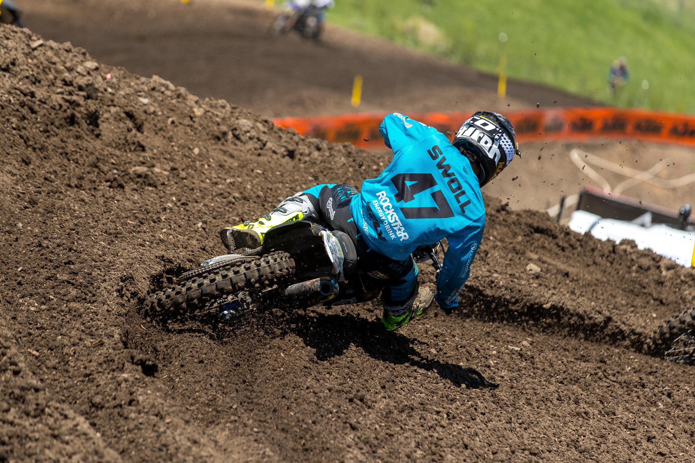 Jalek Swoll is finding his footing in Lucas Oil Pro Motocross.