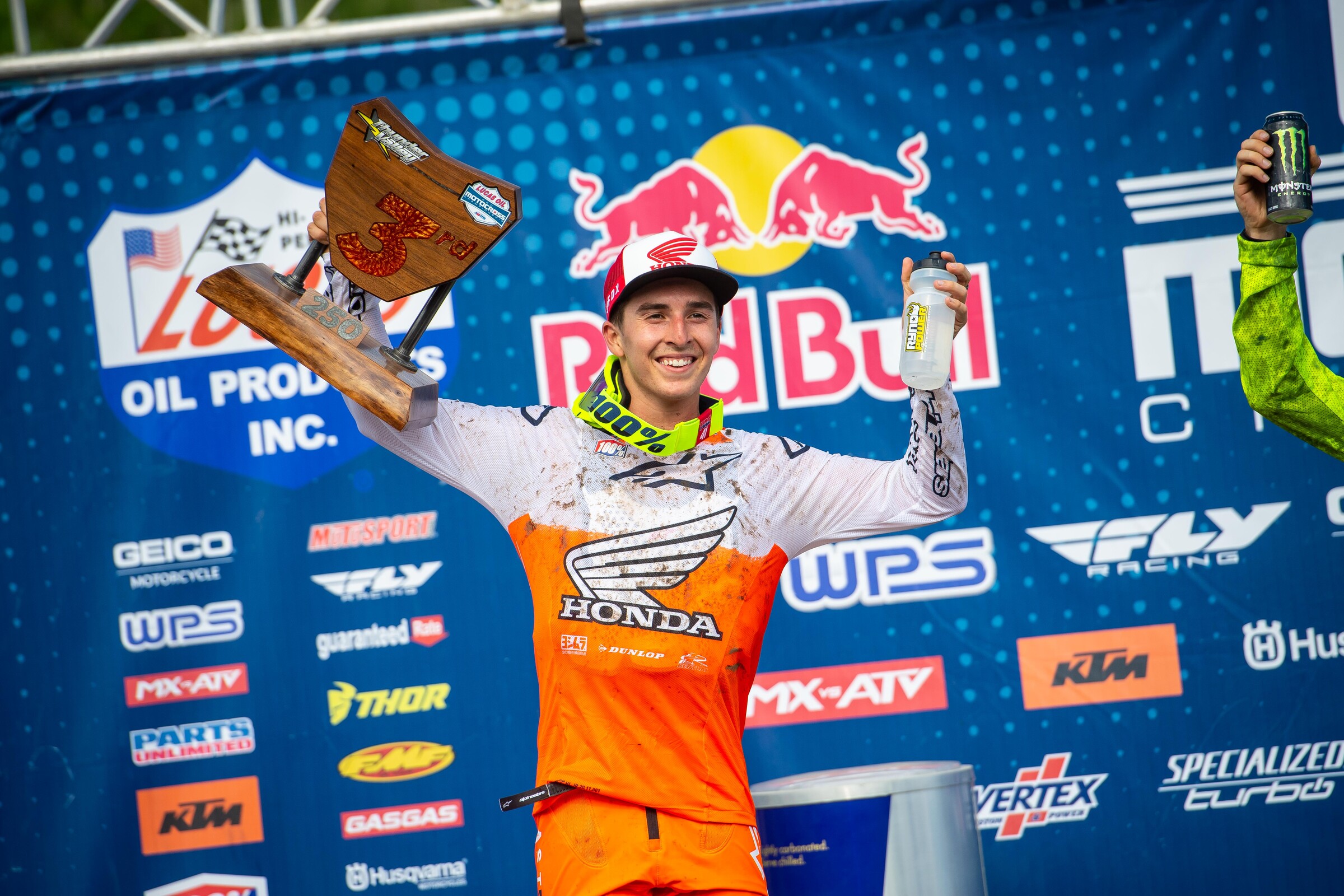 Hunter earned his first AMA Motocross overall podium since since the 2019 season.