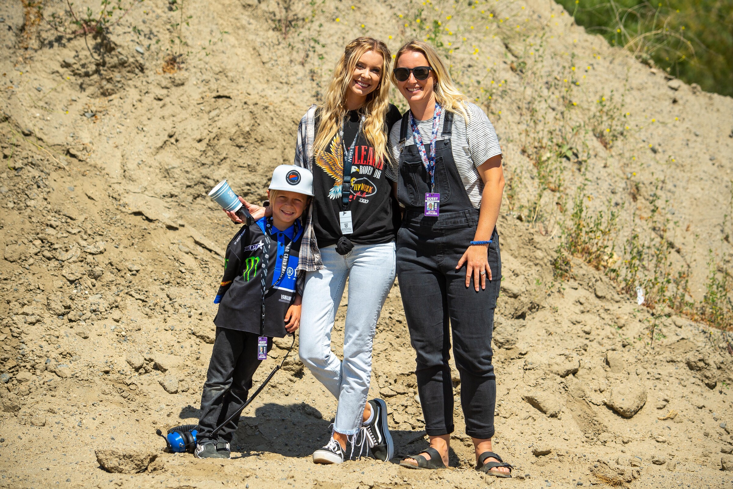 Jagger and Paige Craig with Brittney Osborne.