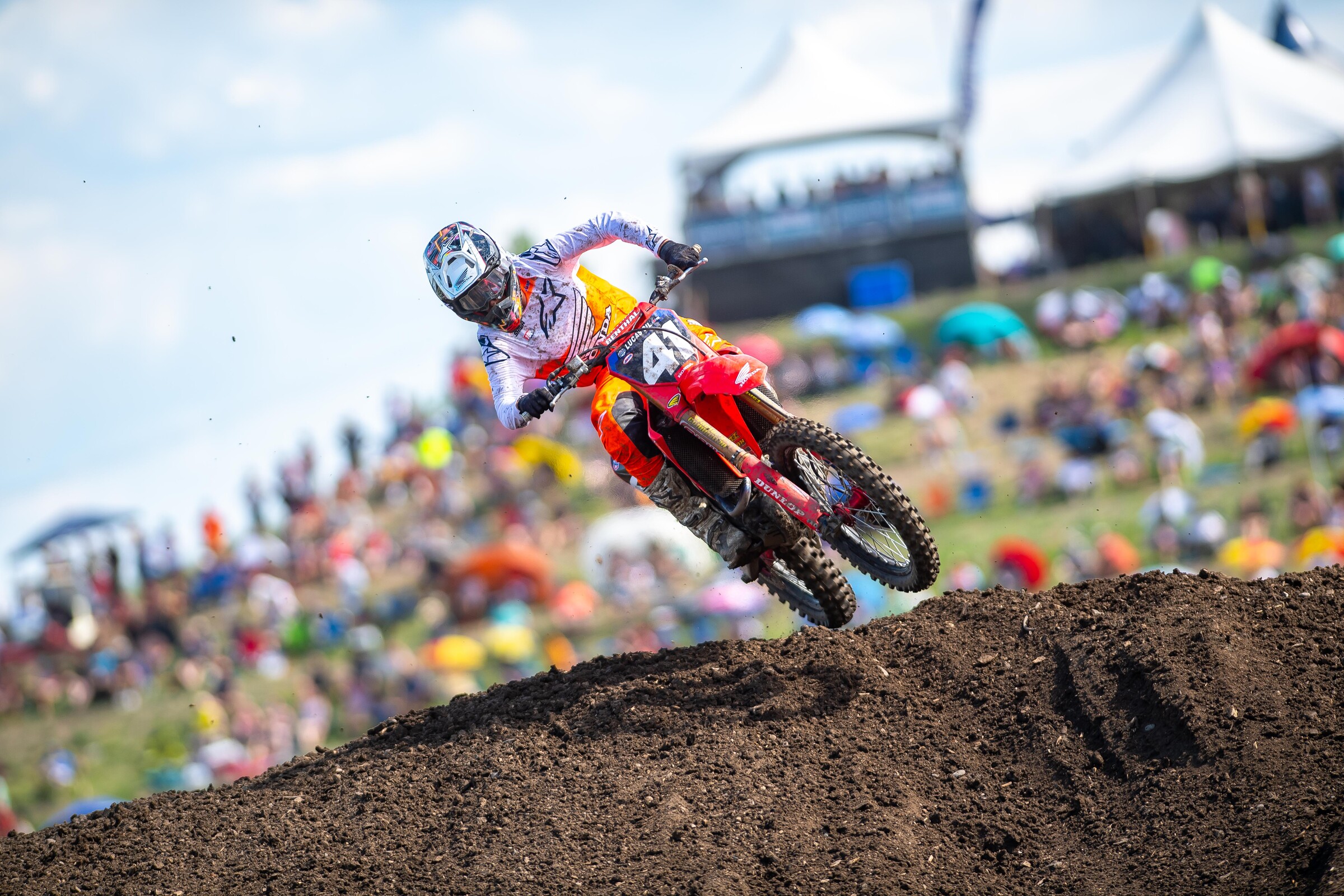 This year, Hunter Lawrence is fresh off of a third-place overall finish at Thunder Valley at round two. Will he return to race-winning form on Saturday?