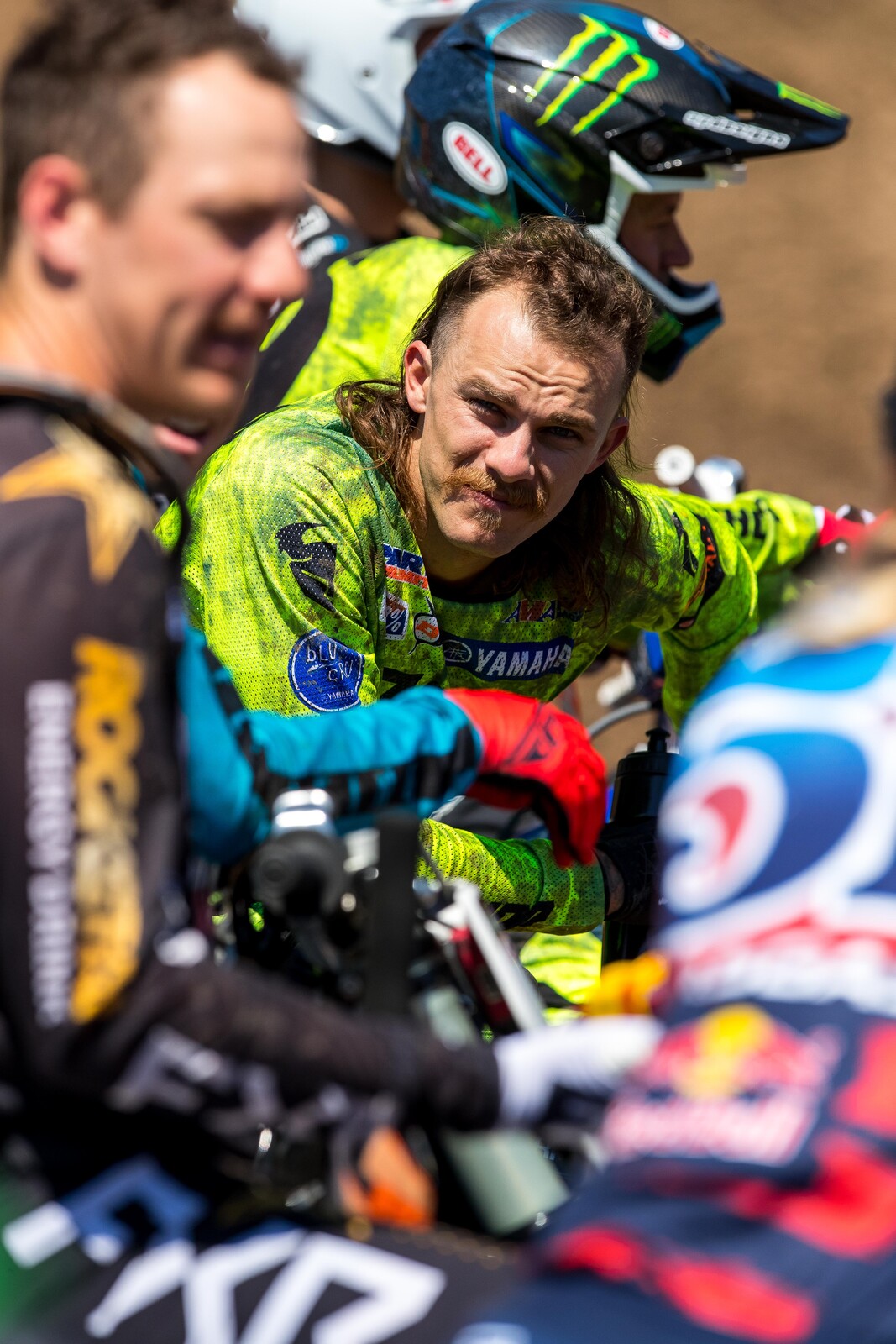 Aaron Plessinger is always up for a good mud race.