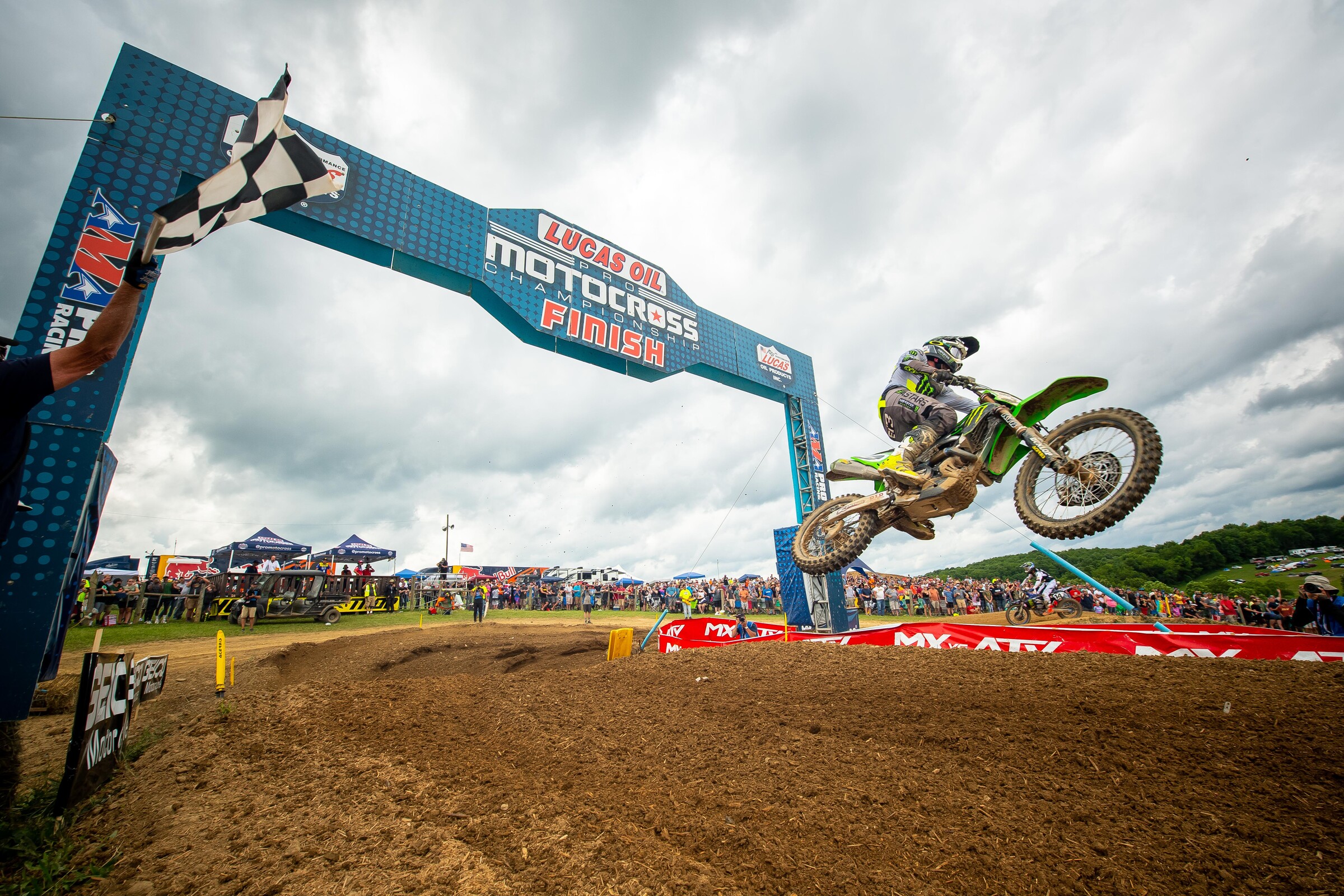 On the podium, Eli said the key words: 