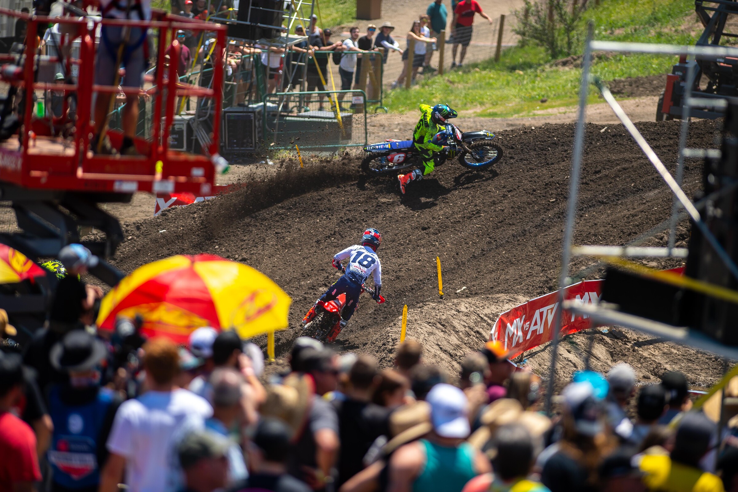 Jeremy Martin took two of the first three motos this season before crashing and breaking his fingers in the next race.