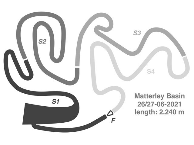 Matterley Basin circuit in Great Britain.