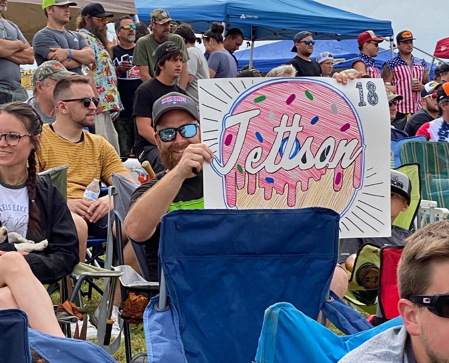 We will begin our review of some of the many @jettson18  signs right here . . .