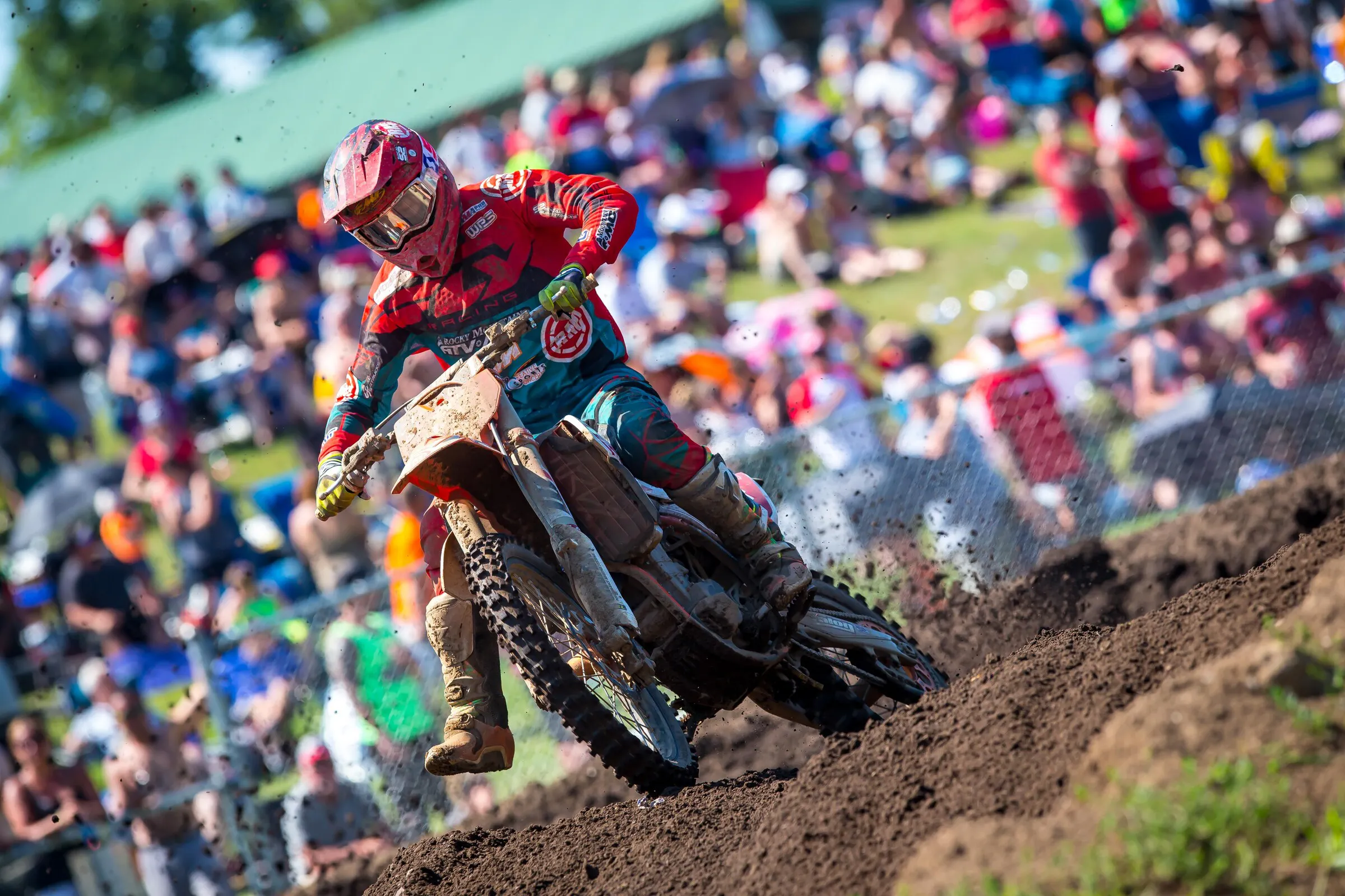 Blake Baggett at the 2017 RedBud National.