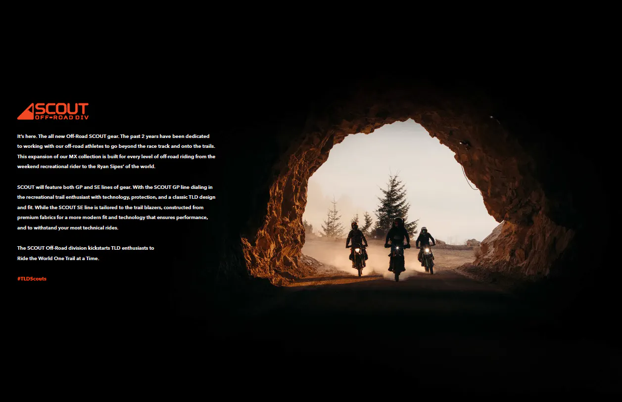 Troy Lee Designs SCOUT Off-Road Gear