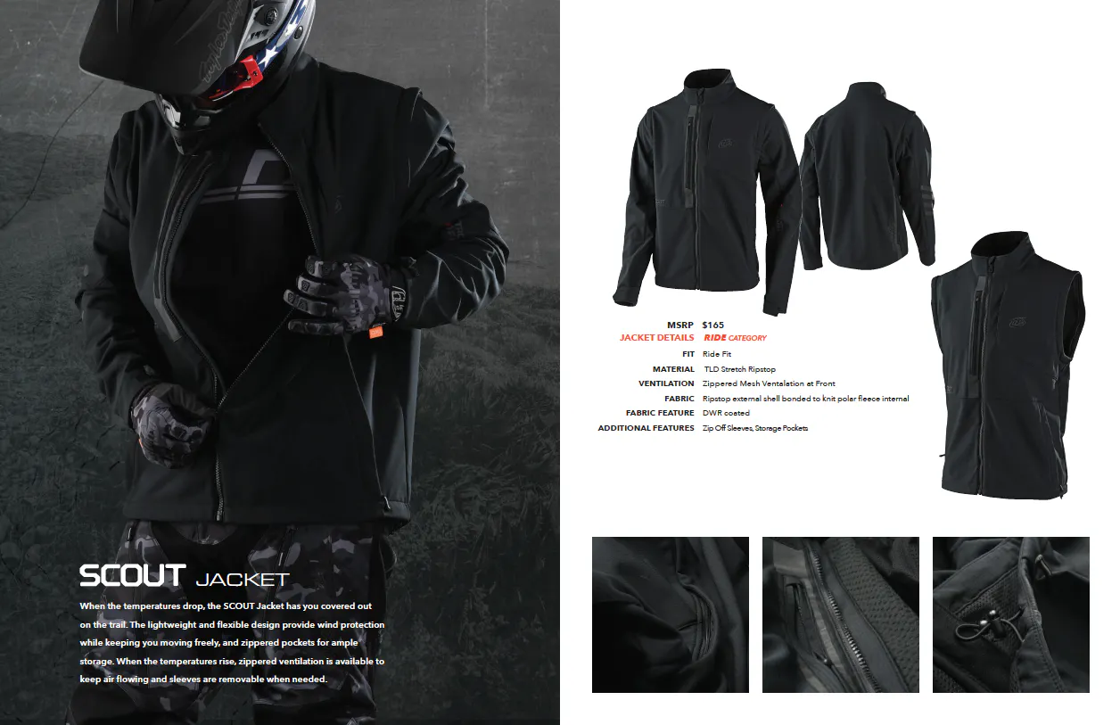 Troy Lee Designs SCOUT Off-Road Gear