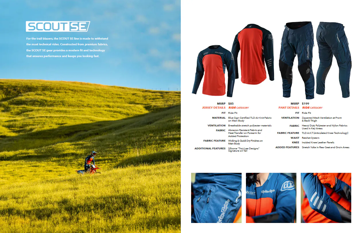 Troy Lee Designs SCOUT Off-Road Gear