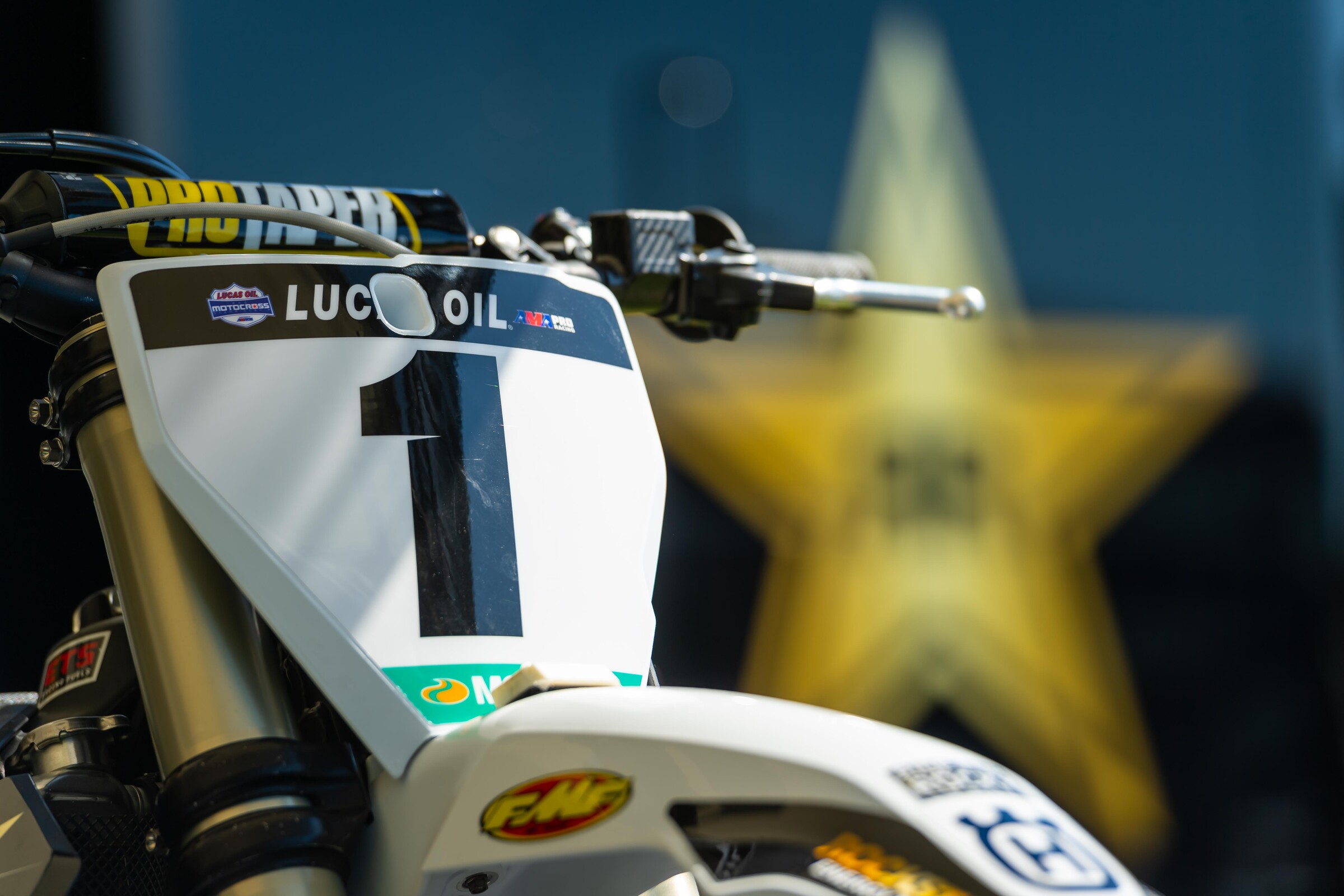 Zach Osborne's bike remains in the paddock each week, but Osborne will not return to it this summer.