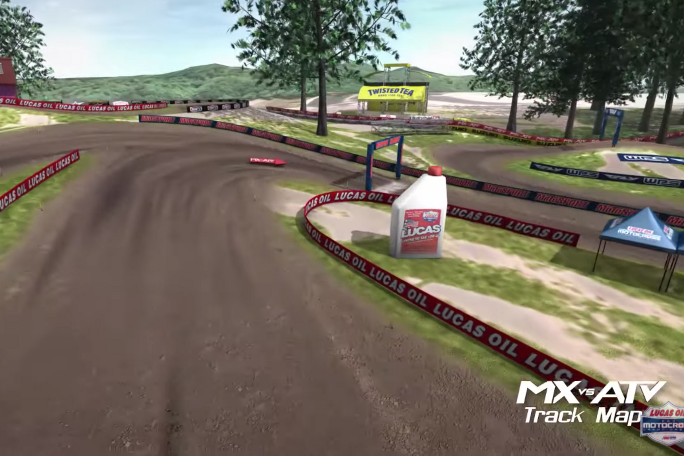 Watch: Southwick National Track Map