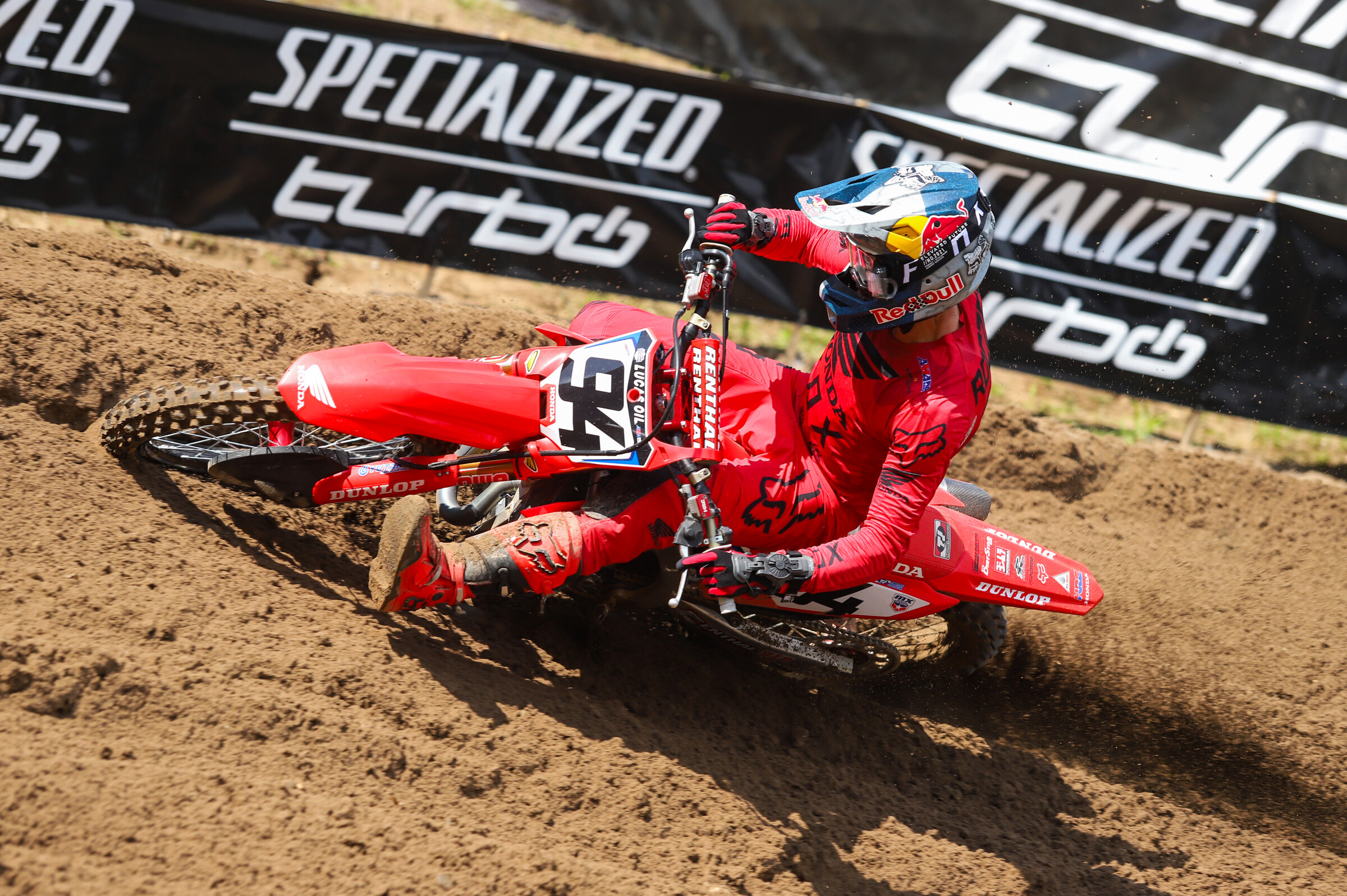 Ken Roczen in the second moto.
