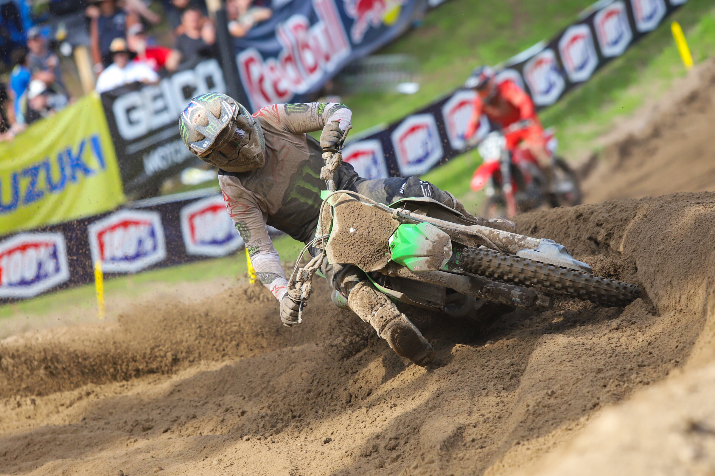 For the third straight week, Eli Tomac won the second 450 Class moto. However, an eighth in moto one together with his moto win gave him fourth overall.