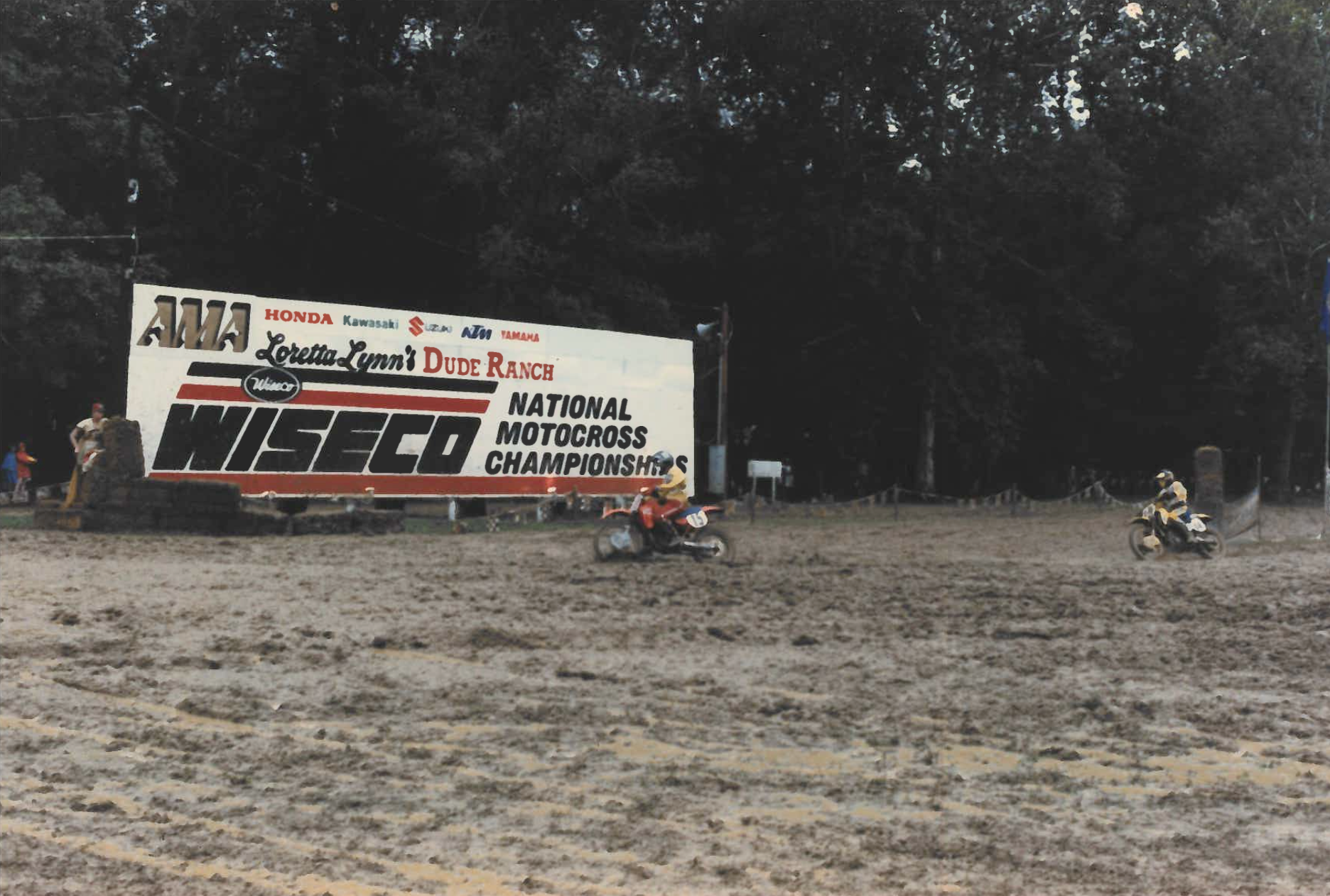 Some shots of the early mud motos—before it got really bad!