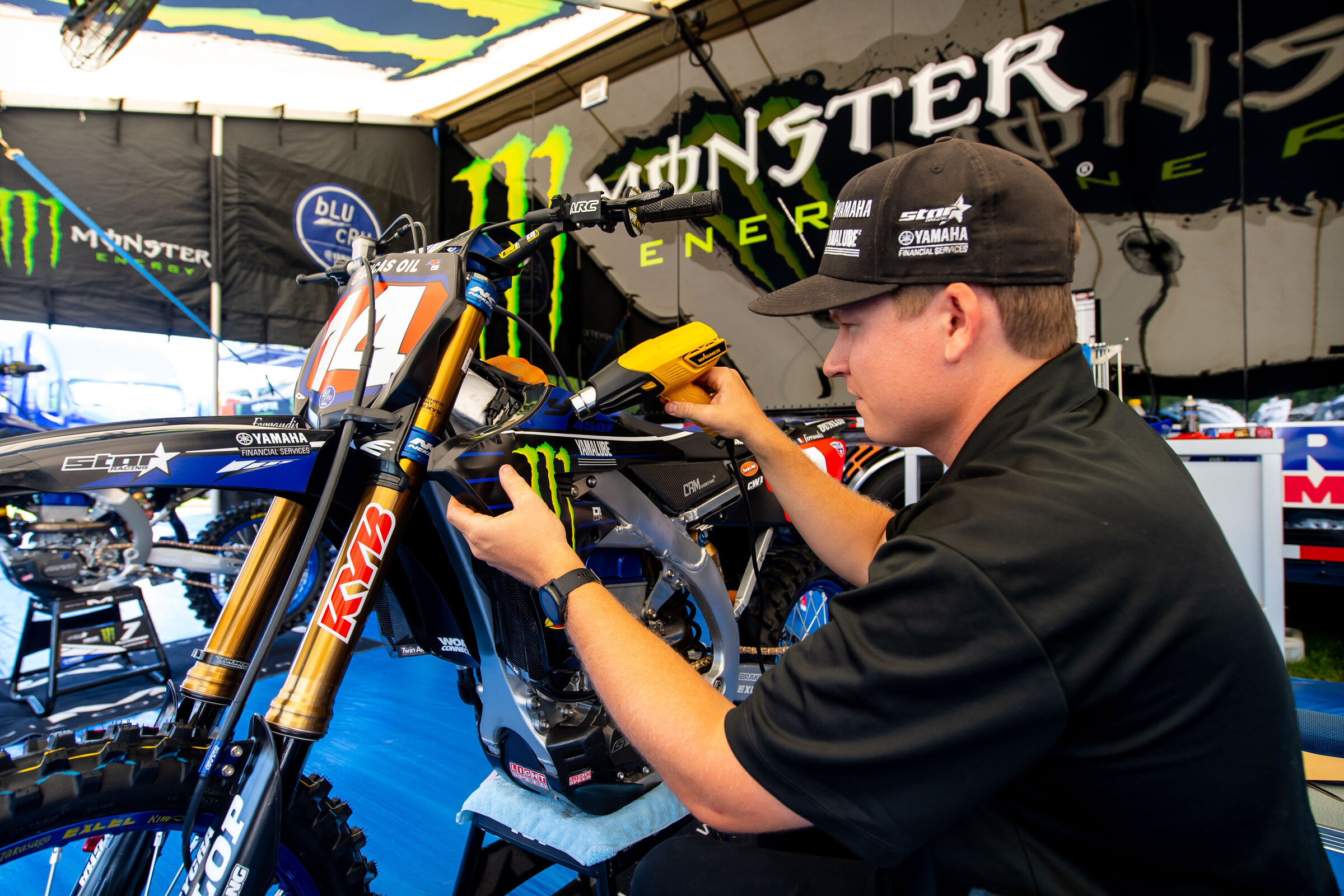 Dylan Ferrandis leads the 450 class points nearing the halfway point.