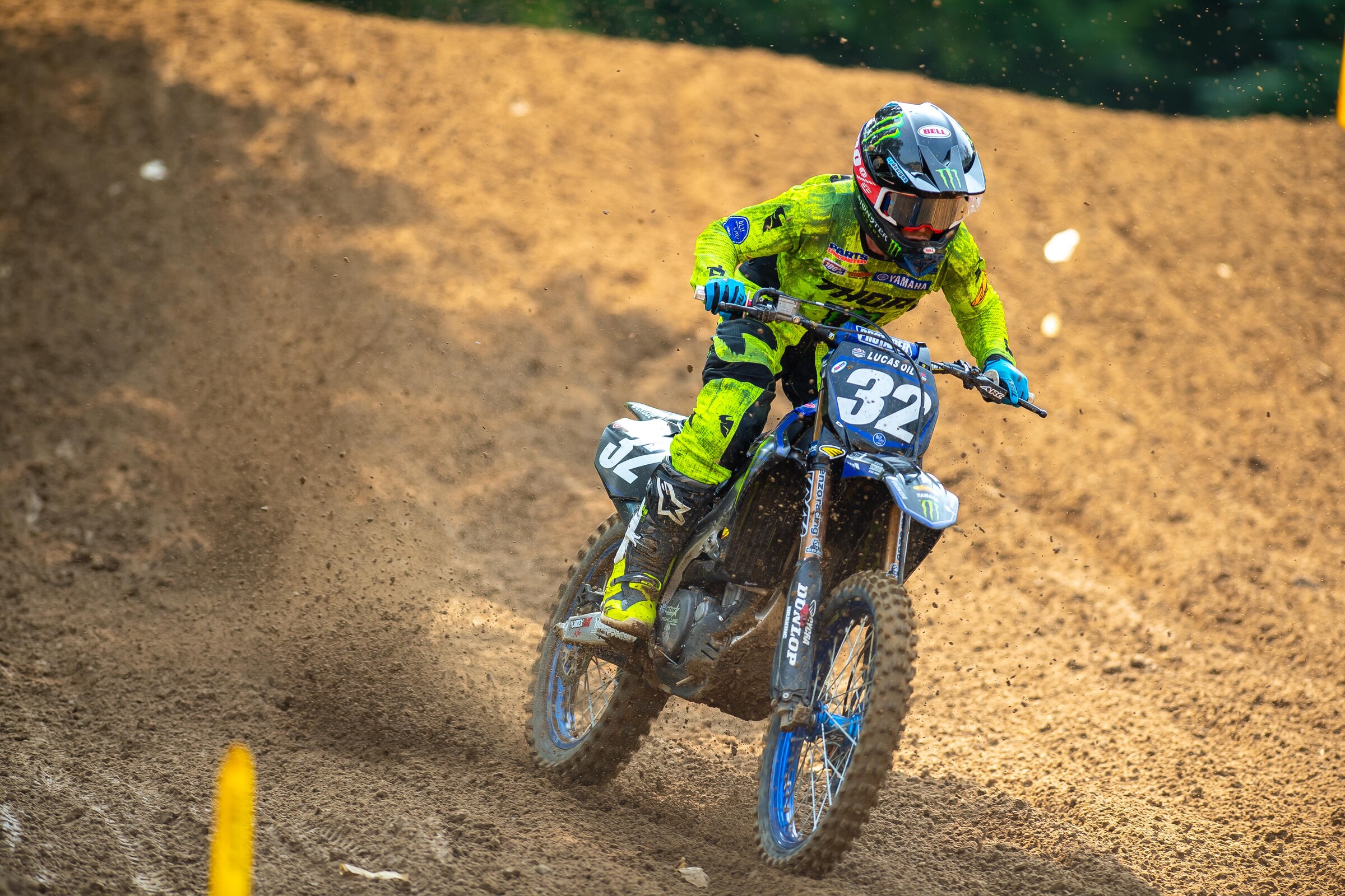 Although he wasn't happy with his riding, Justin Cooper jumps into the championship lead in the 250 class. Starts and the crashes that come with running in the pack continue to thwart Jett Lawrence.