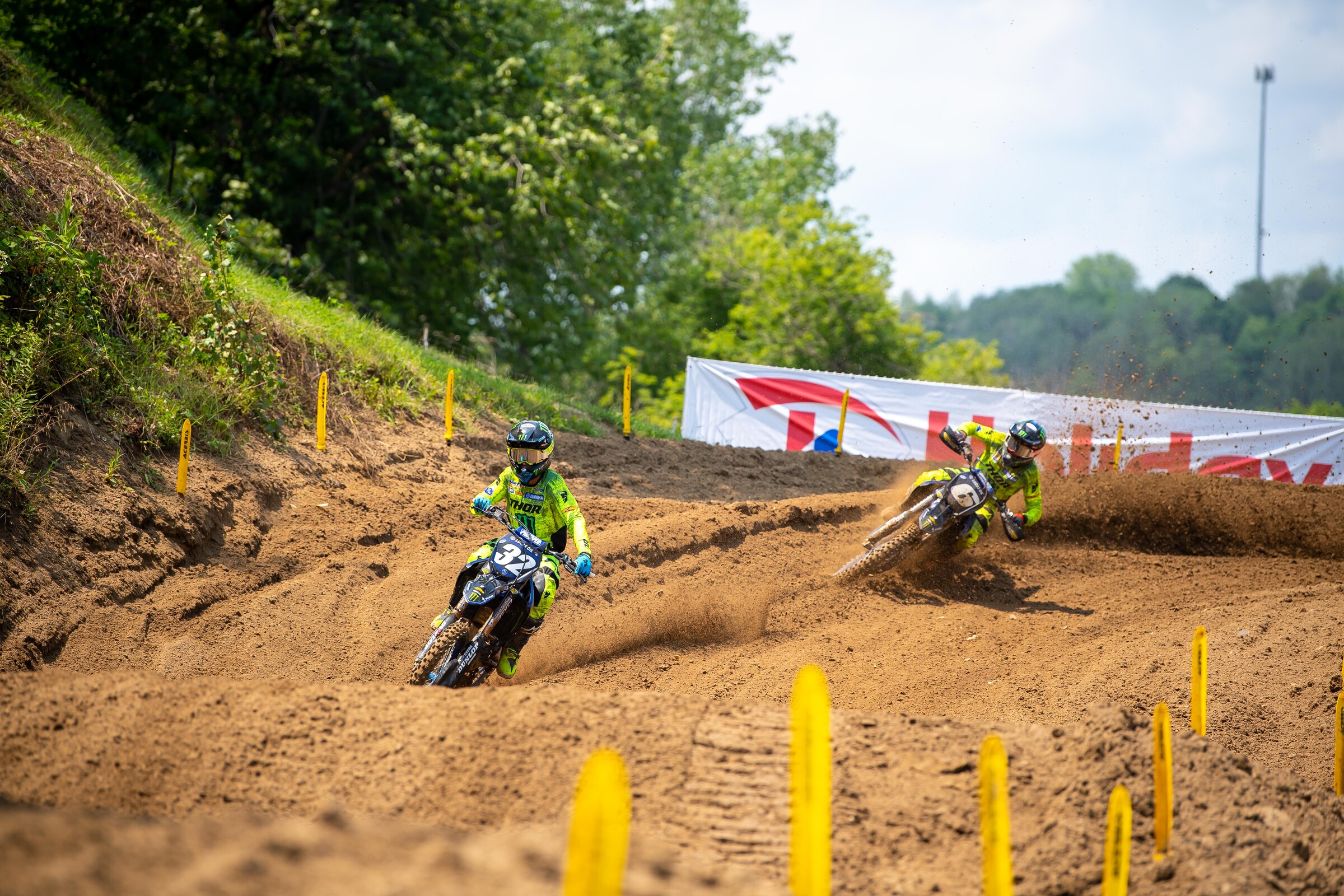 Cooper led teammate Jeremy Martin early at Millville, but Martin tracked him down.