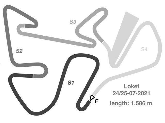 The 2021 MXGP of Czech Republic layout.