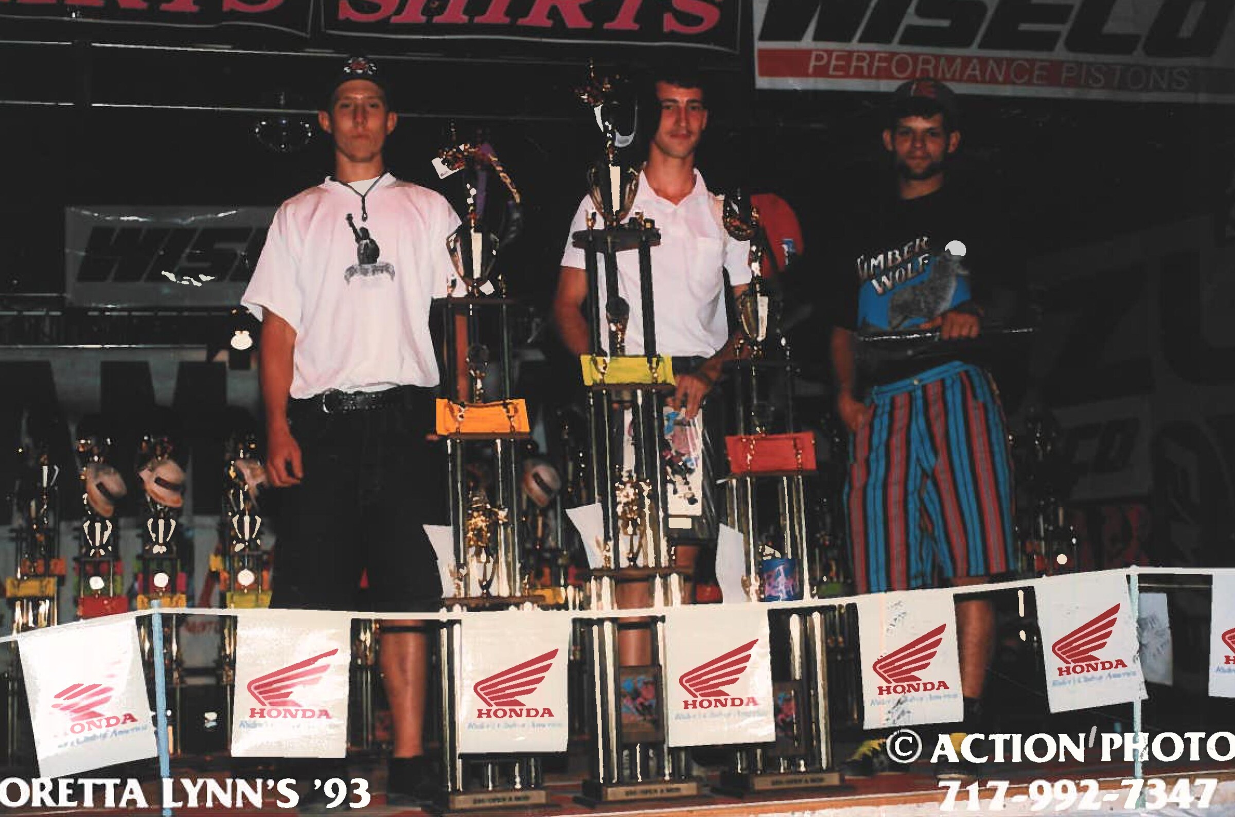 Davey Yezek on the left and Scott Sheak in the middle on the podium.