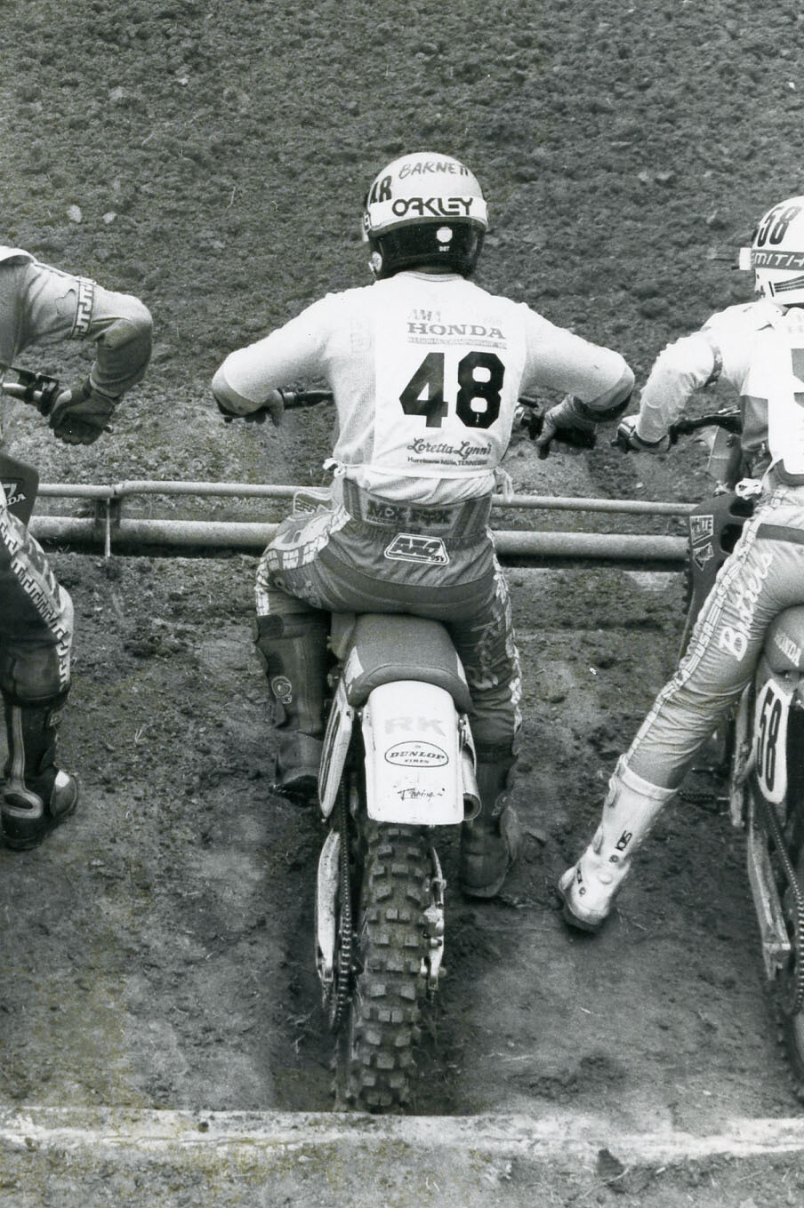 Mark Barnett at the Loretta Lynn's Ranch in 1988.