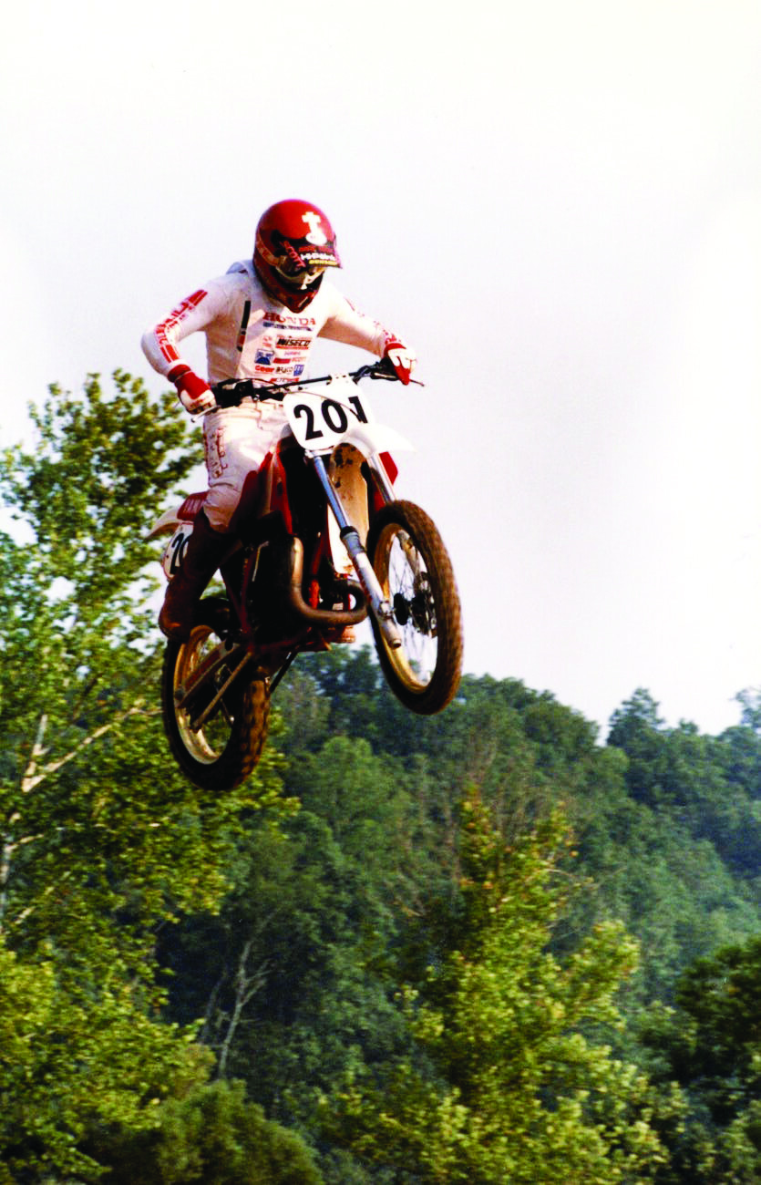 Jeff Stanton at the Ranch in 1986.