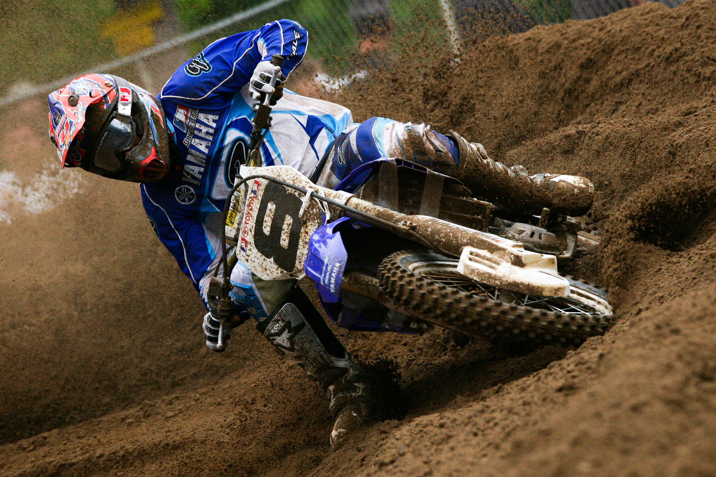 Grant Langston in 2007, when he won the 450 Class title. No Yamaha rider has won the 450 title since Langston but Dylan Ferrandis is looking to change that.
