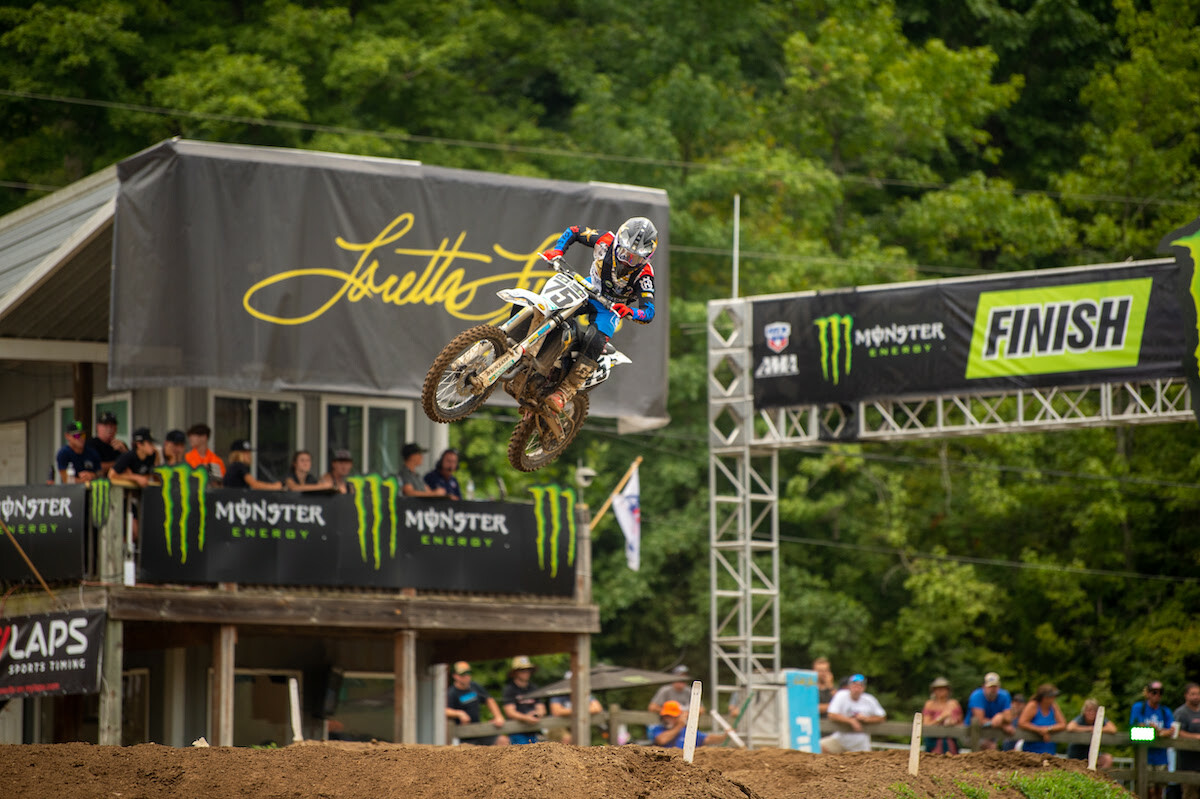 Evan Ferry capped off a stellar run in 125cc B/C with back-to-back moto wins.