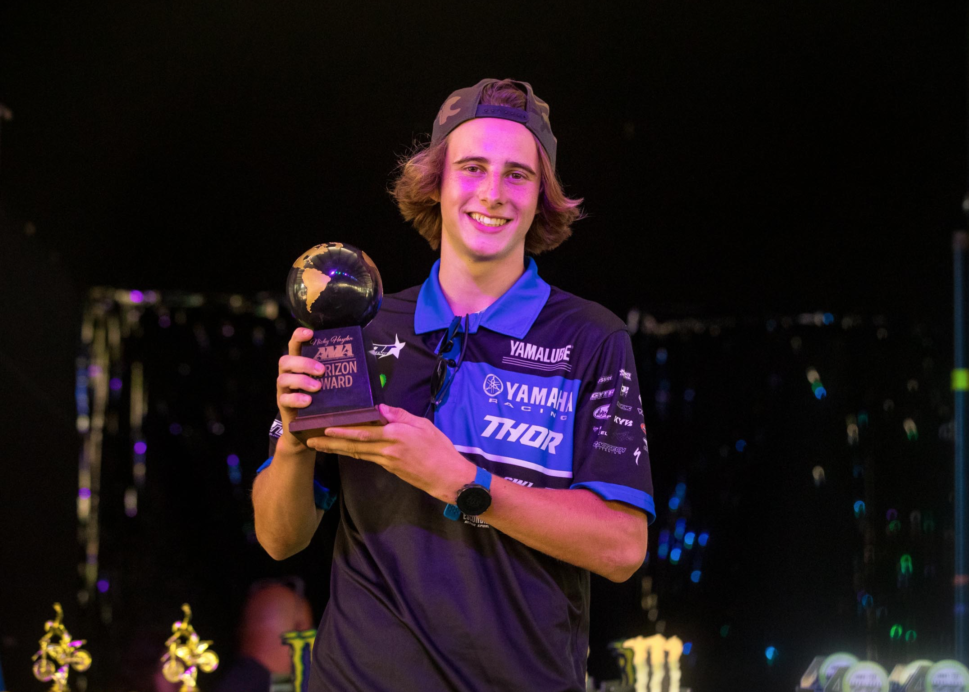 Kitchen earned the Nicky Hayden AMA Motocross Horizon Award.