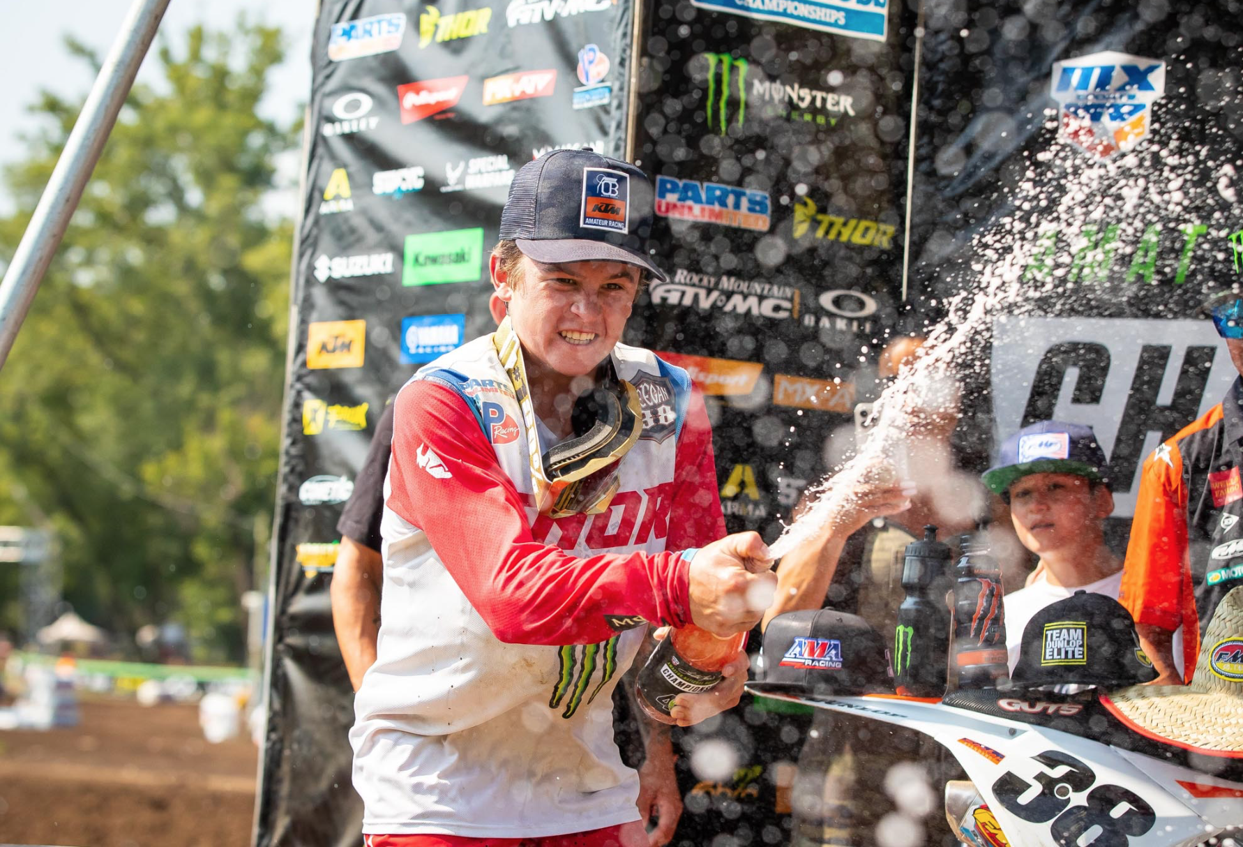 Haiden Deegan dominated the Supermini 1 division.