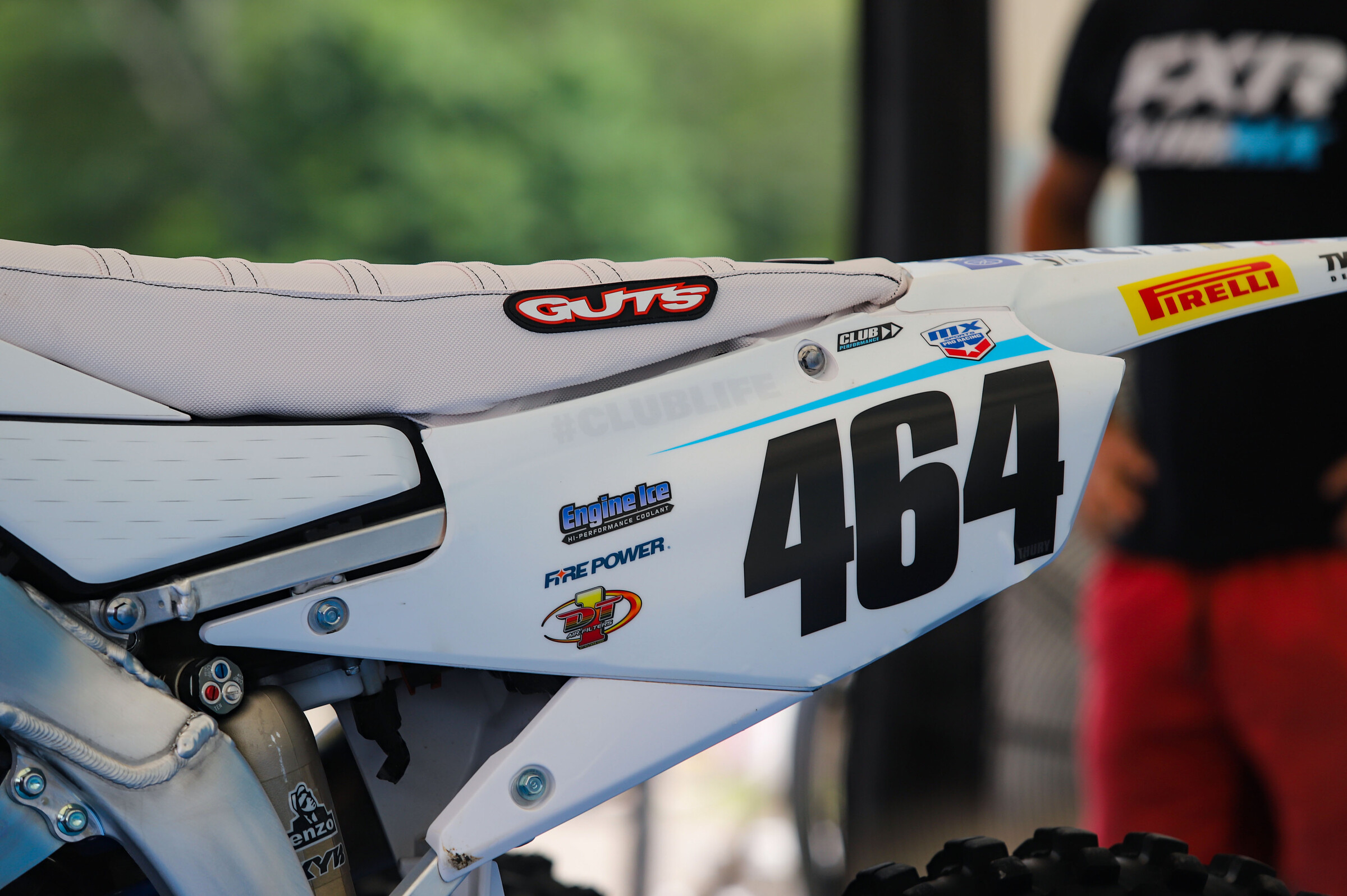 Thury's #464 Yamaha YZ450F.