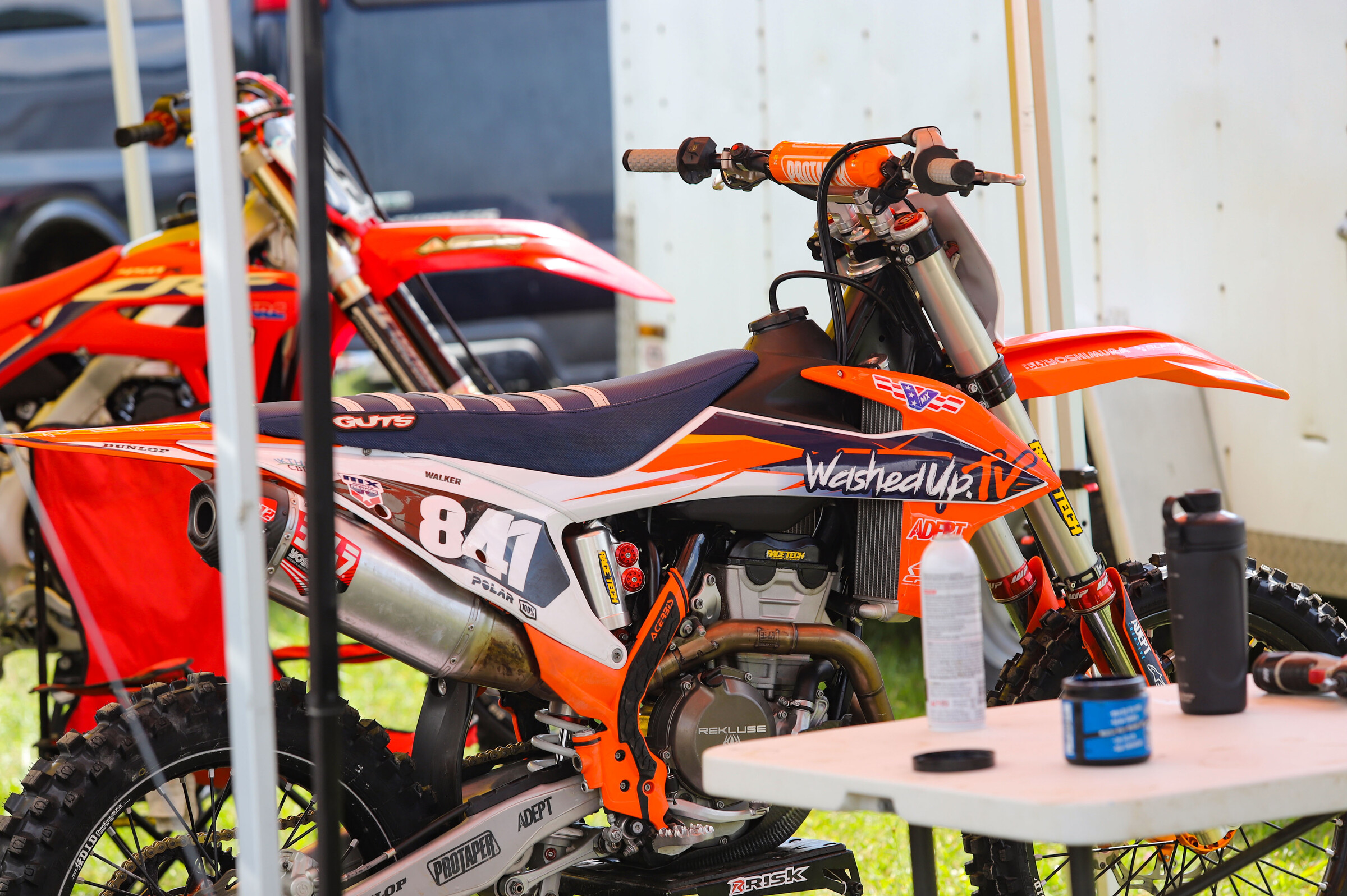 Walker's KTM 250 SX-F.