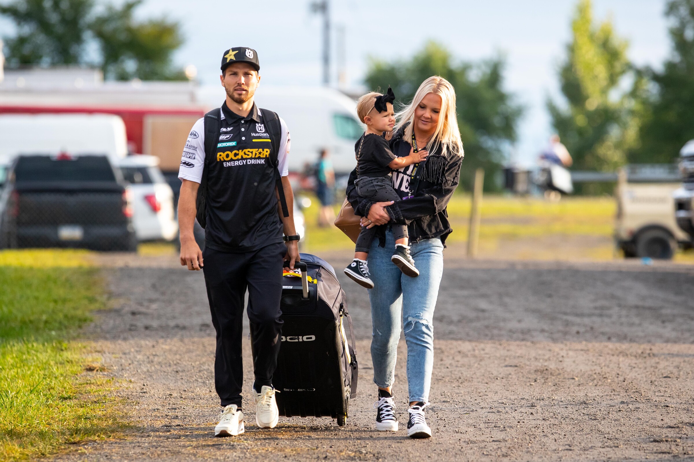 RJ Hampshire and family.