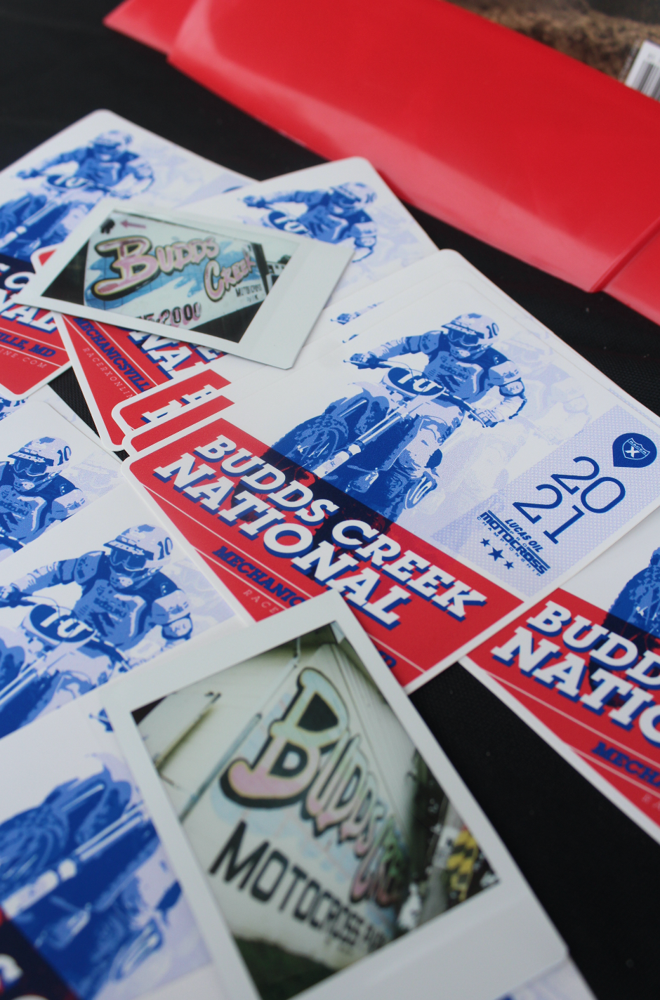 Stop by the Racer X booth on Saturday to get the 2021 Budds Creek National event sticker