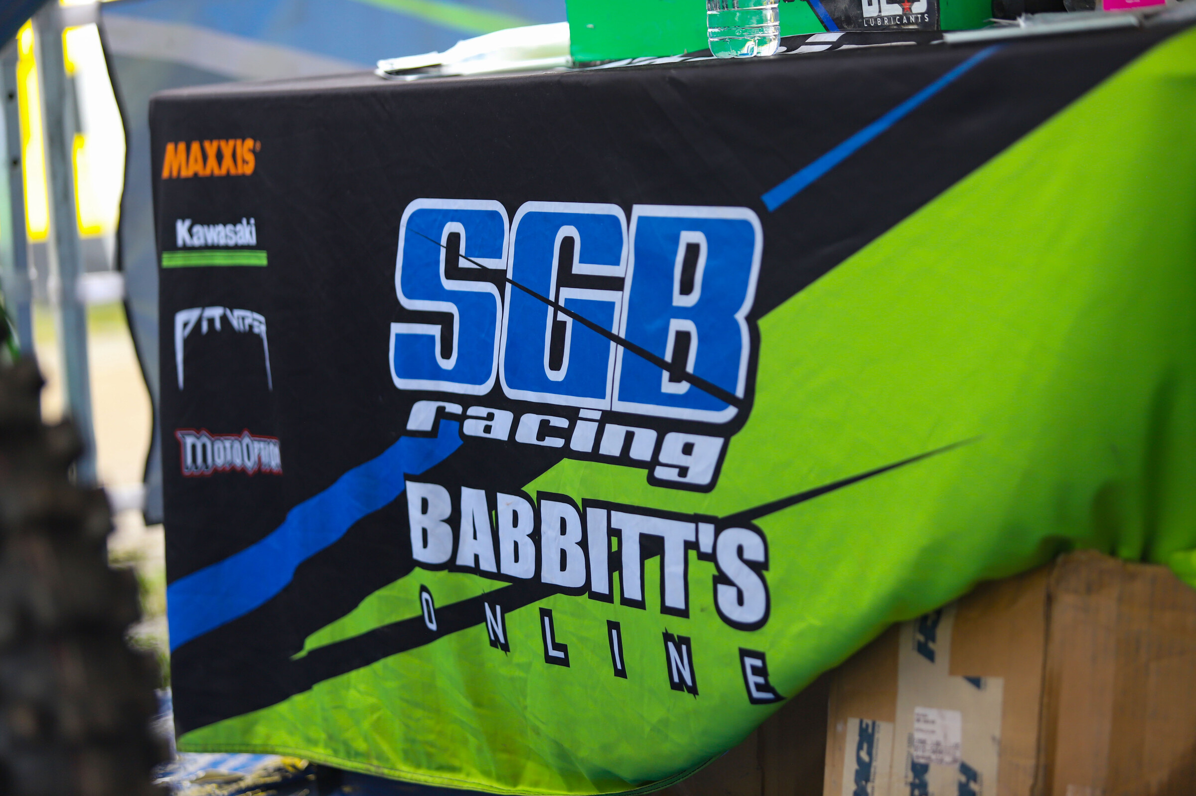 The SGB Racing/Maxxis/Babbitt’s Kawasaki team is based only two hours from Budds Creek Motocross Park.