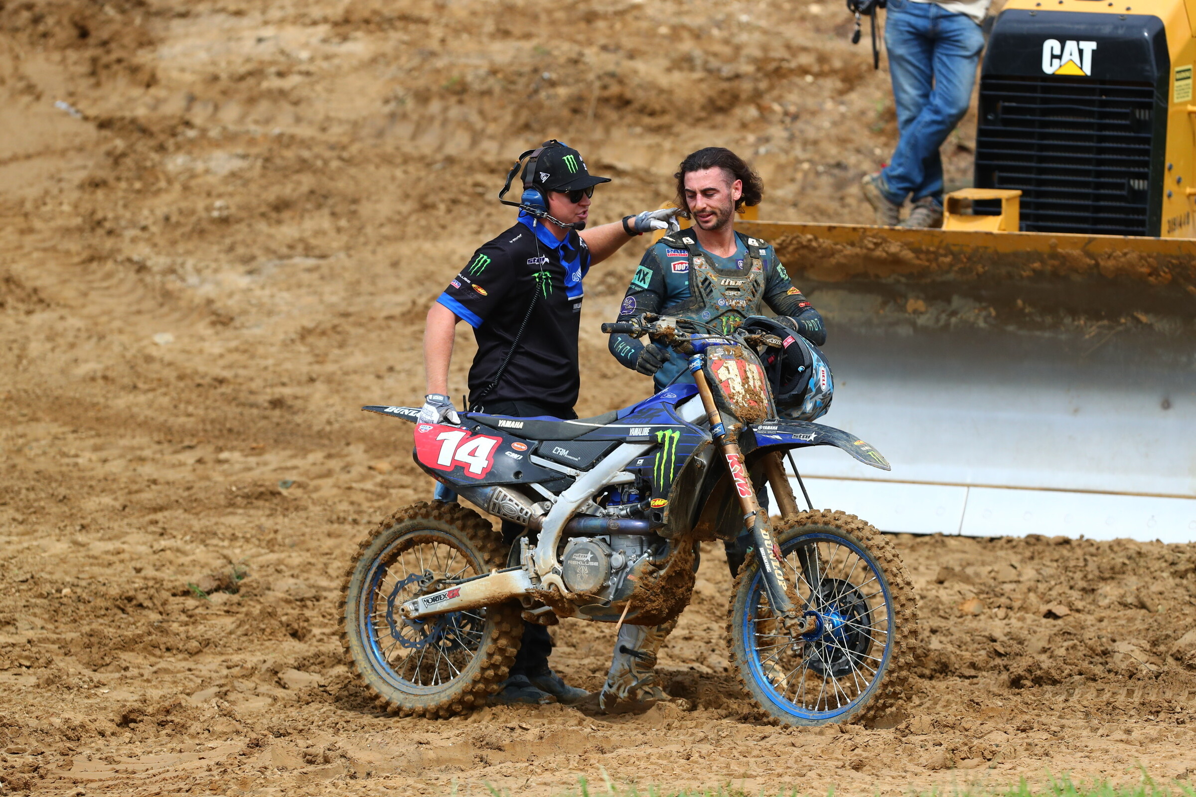 Ferrandis and his mechanic Alex Campbell.