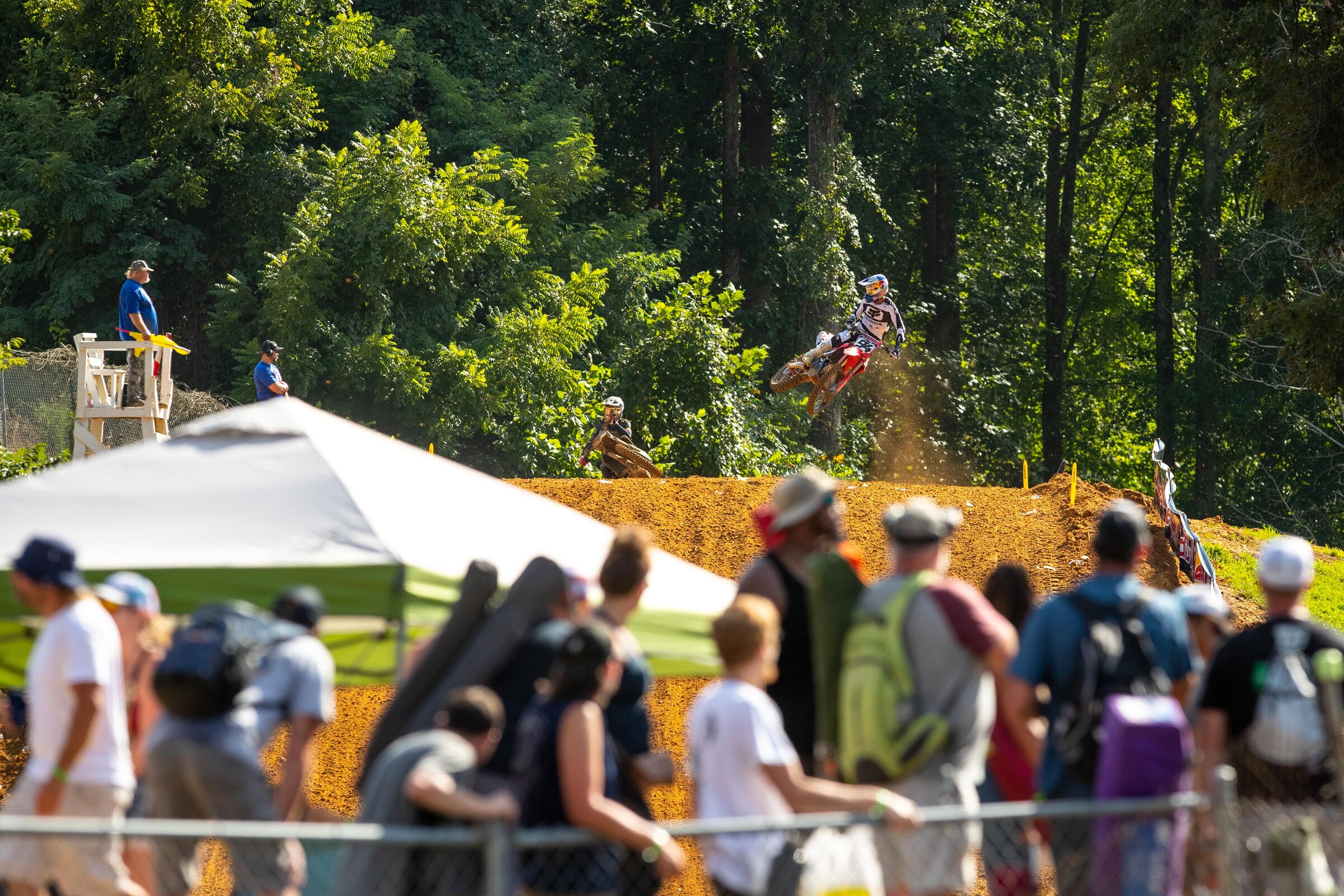 Roczen being stalked by the #14.