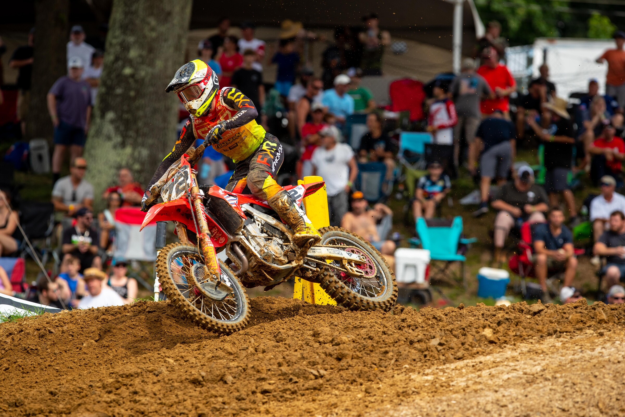 Coty Schock had a career-best day at his hometown race.