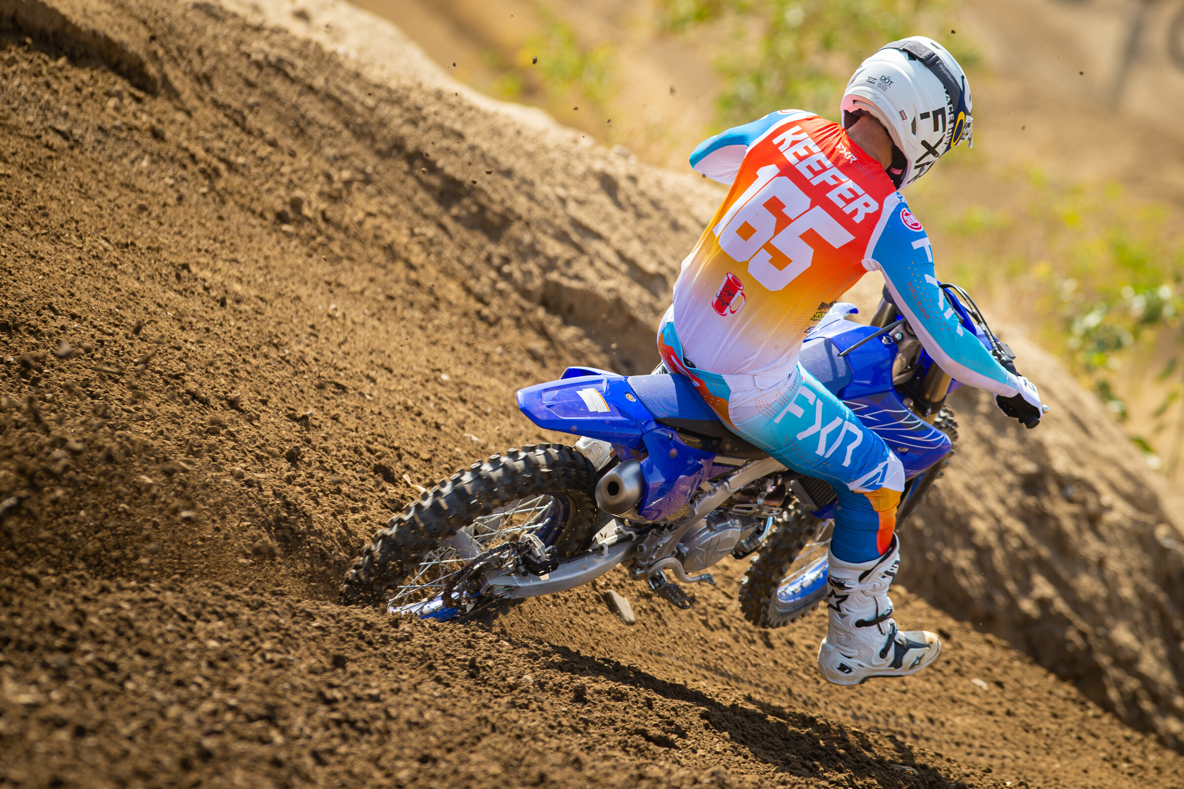 Kris Keefer on the 2022 Yamaha YZ450F.