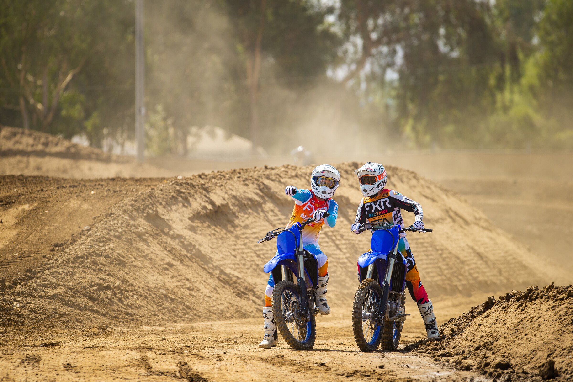 Kris Keefer on the 2022 Yamaha YZ450F.