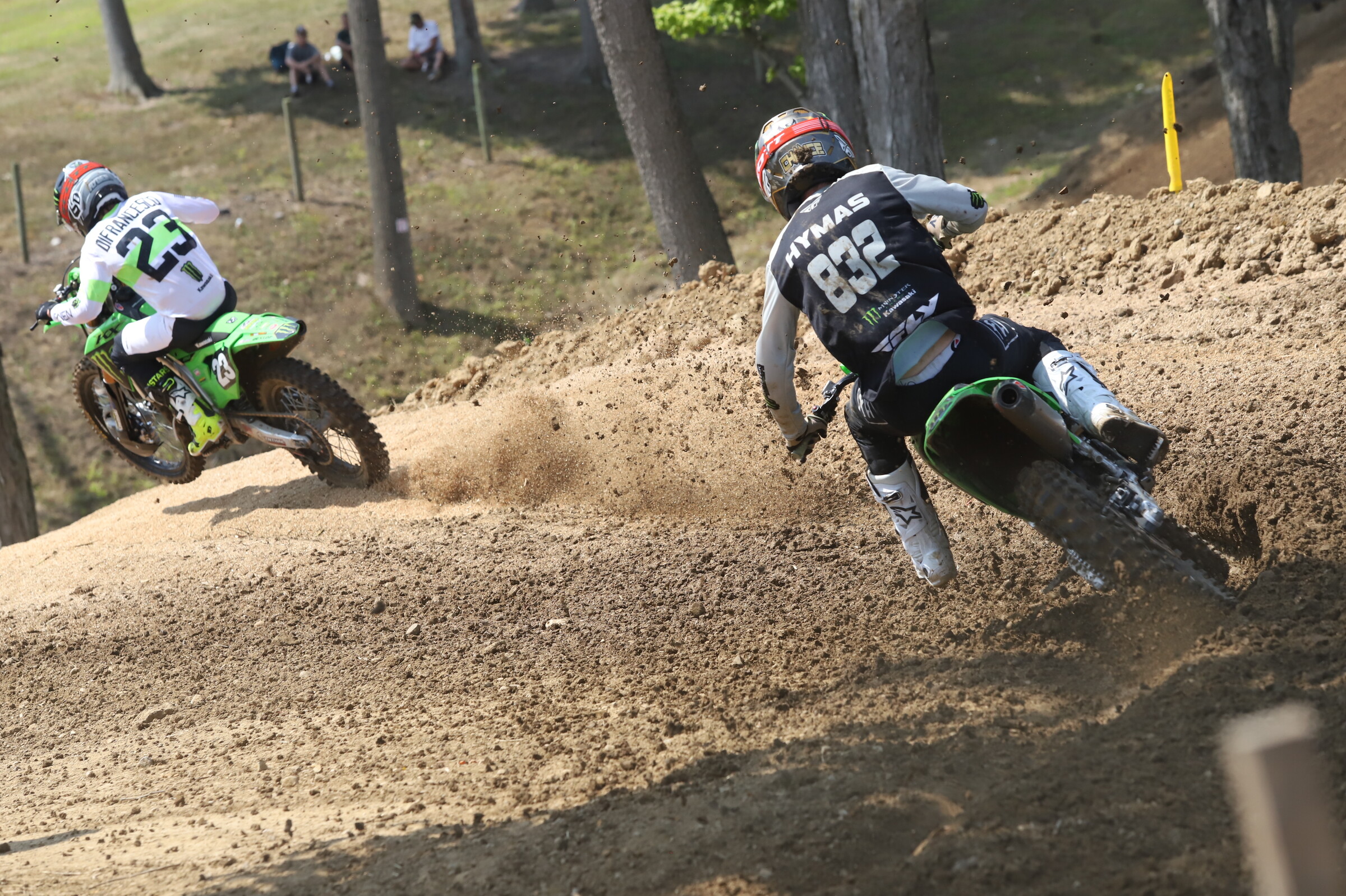 Difrancesco leads Hymas.