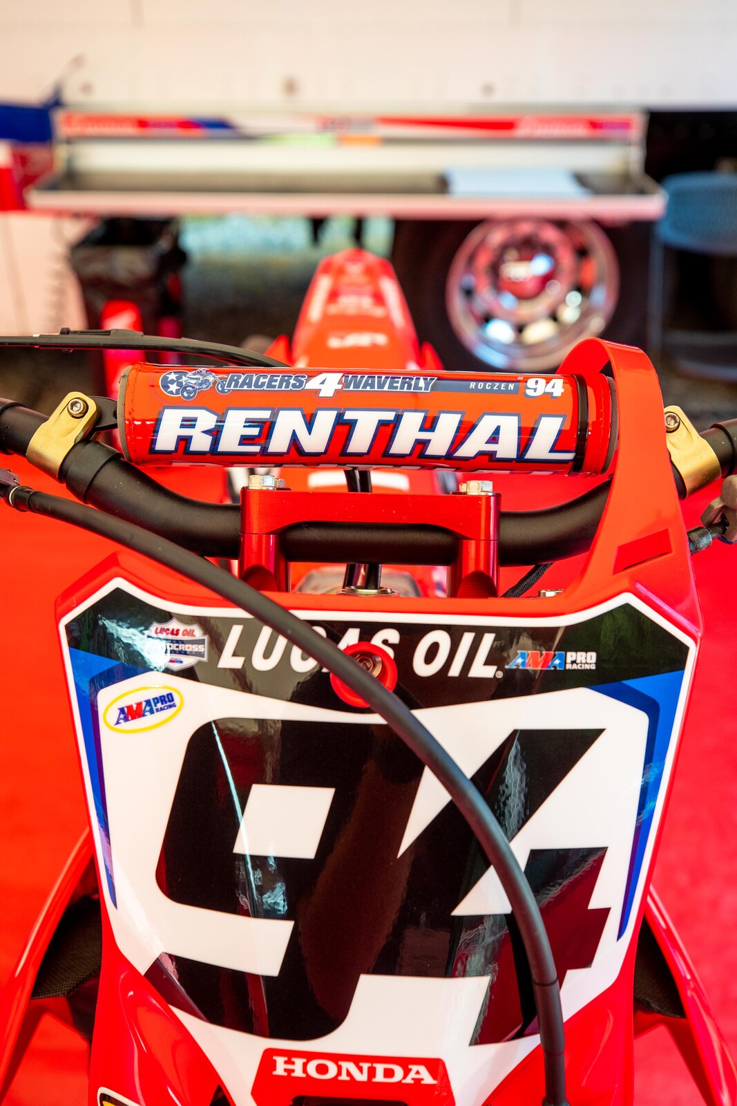 Ken Roczen's Honda CRF450R.