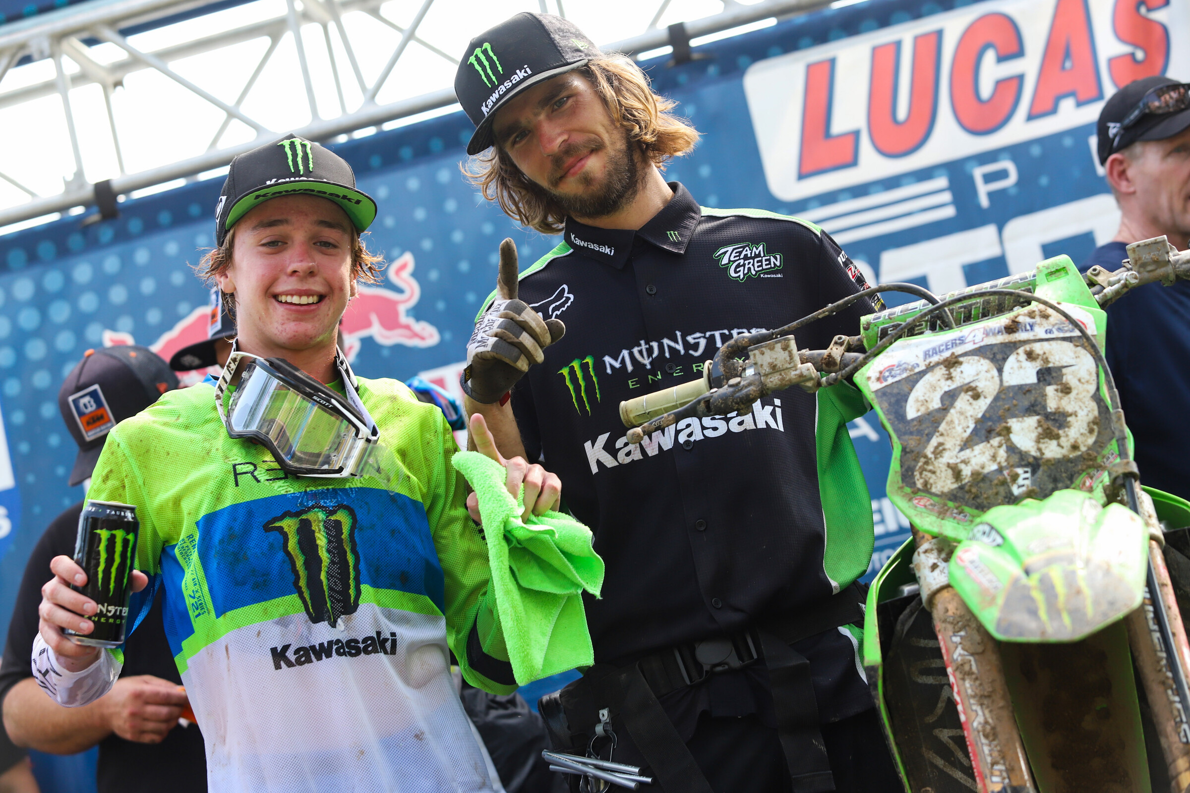 Kawasaki Team Green's Ryder DiFranceso prevailed as the combine winner.
