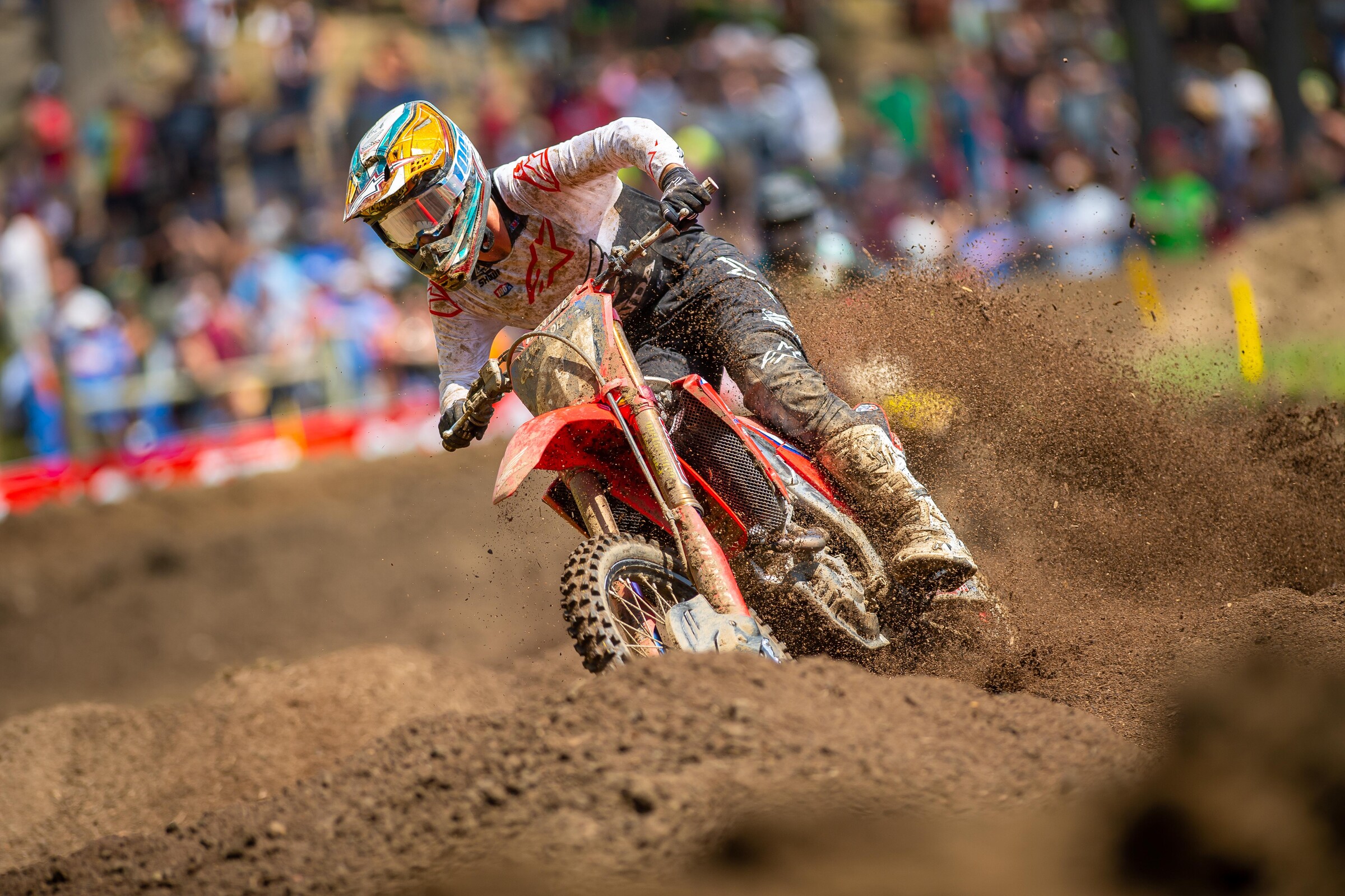Rough day for Hunter Lawrence, but Jeremy Martin's injury pushes him back to third overall in points.
